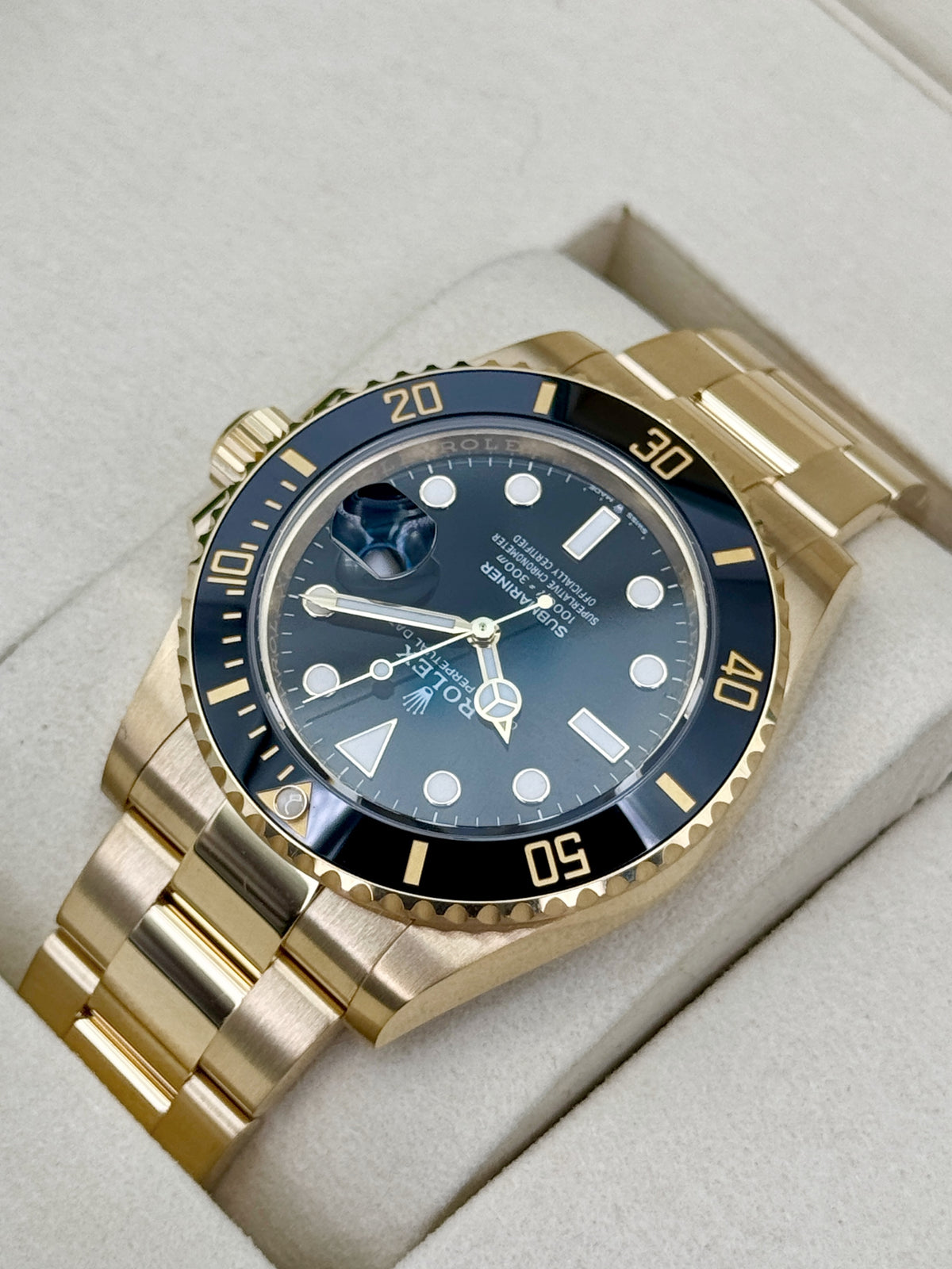2026 Rolex Submariner 41mm 126618LN Yellow Gold Black Dial