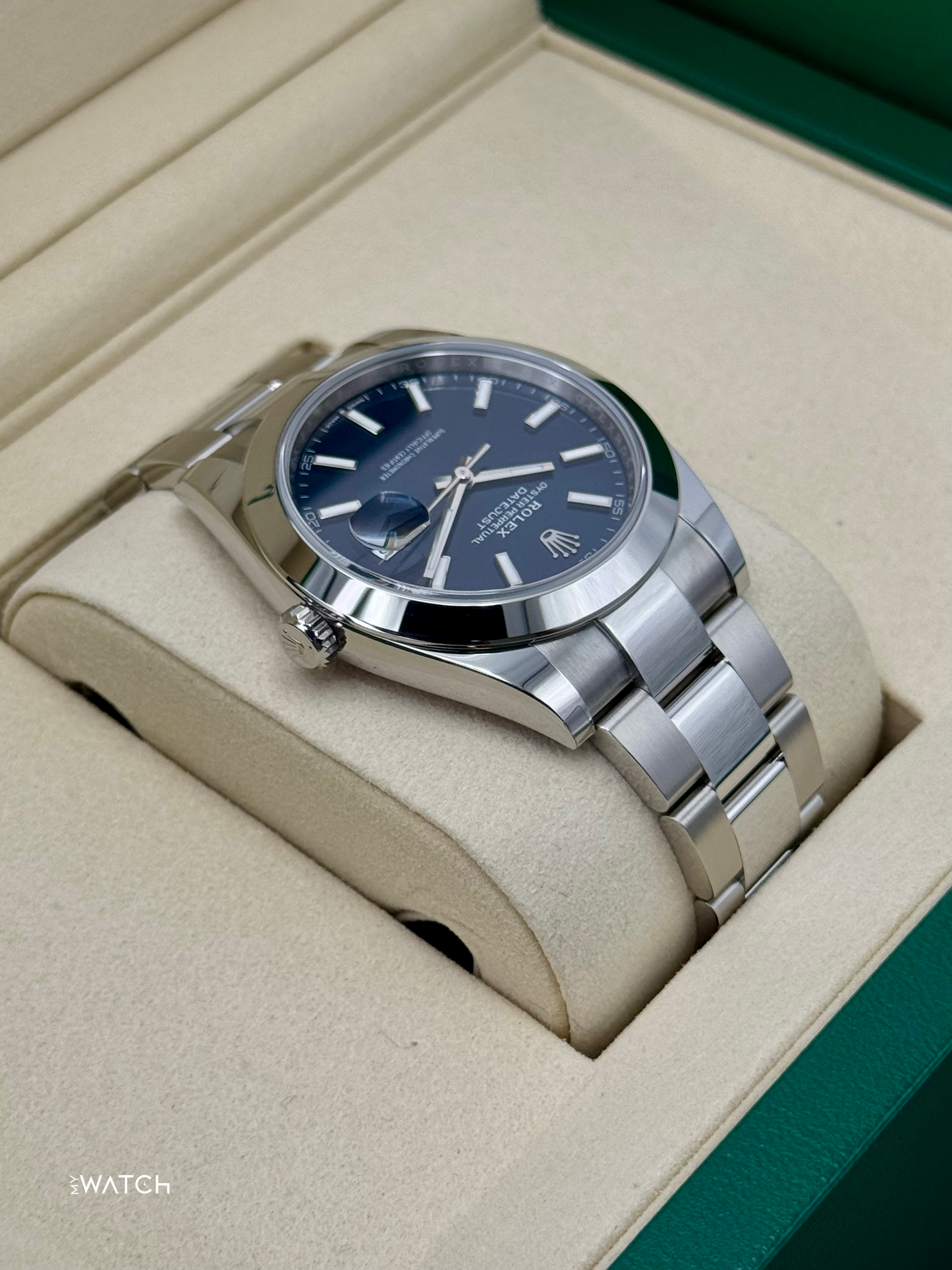 NEW 2025 Rolex Datejust 41mm 126300 Stainless Steel Oyster Blue Dial