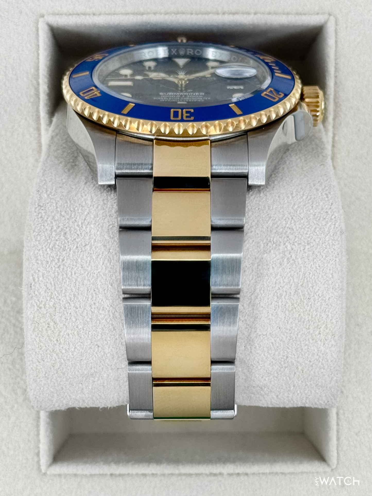 2021 Rolex Submariner "Bluesy" 41mm 126613LB Two-Tone Blue Dial