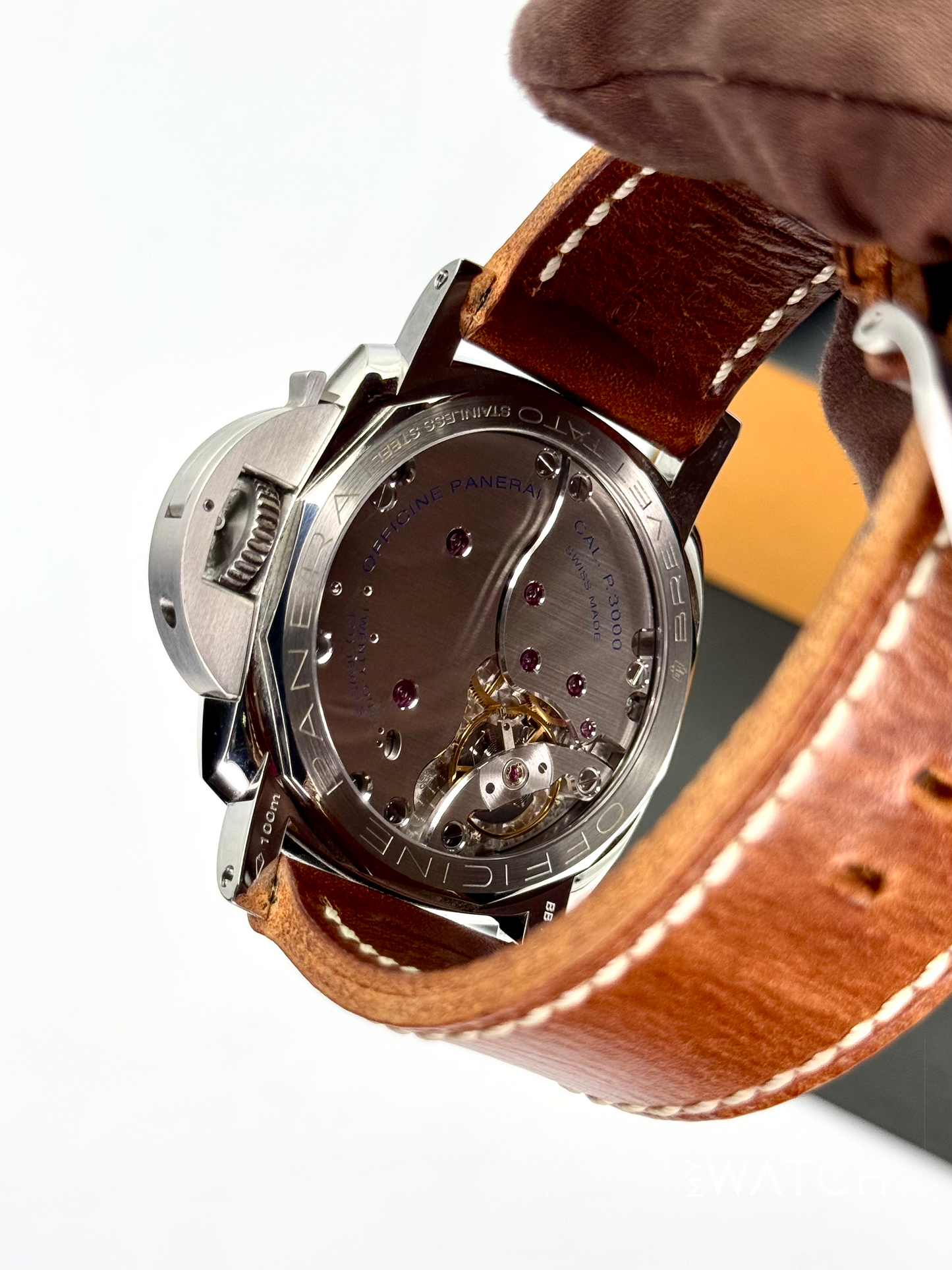 2012 Panerai Luminor 1950 3 Days 47mm PAM00372 Stainless Steel Black Dial