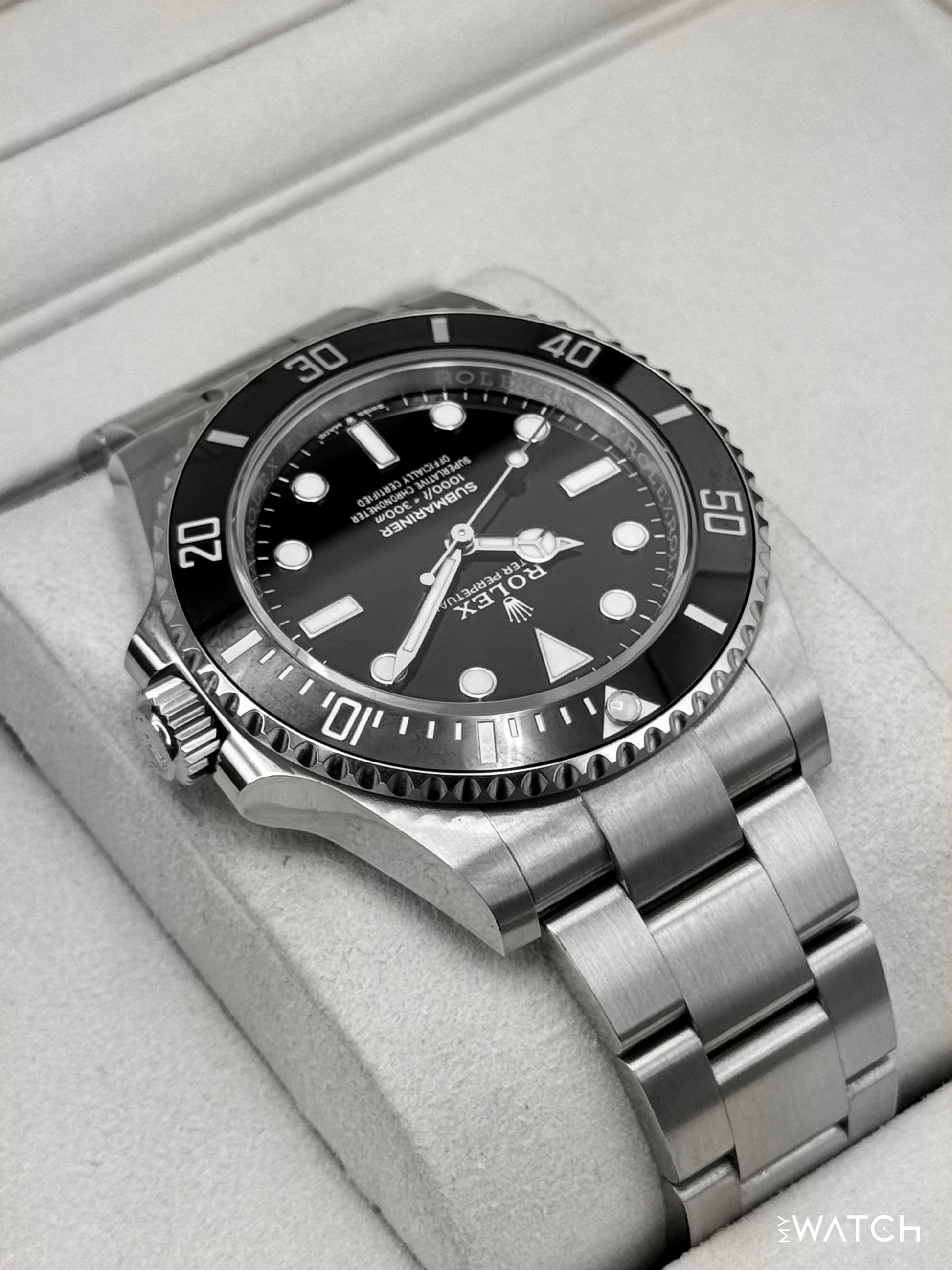 2025 Rolex Submariner 41mm 124060 Stainless Steel Black Dial - MyWatchLLC