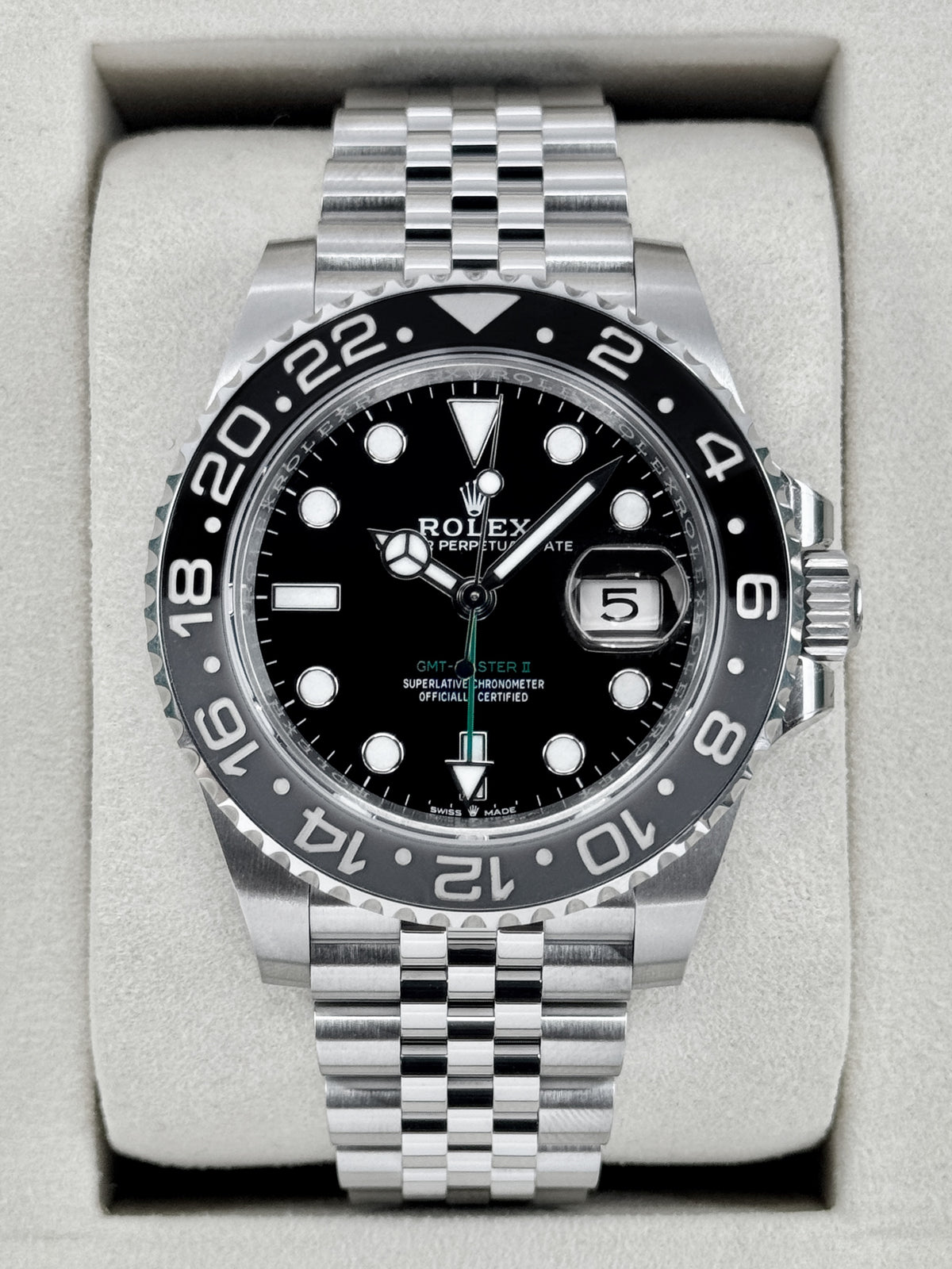 2026 Rolex GMT-Master II "Bruce Wayne" 40mm 126710GRNR Jubilee
