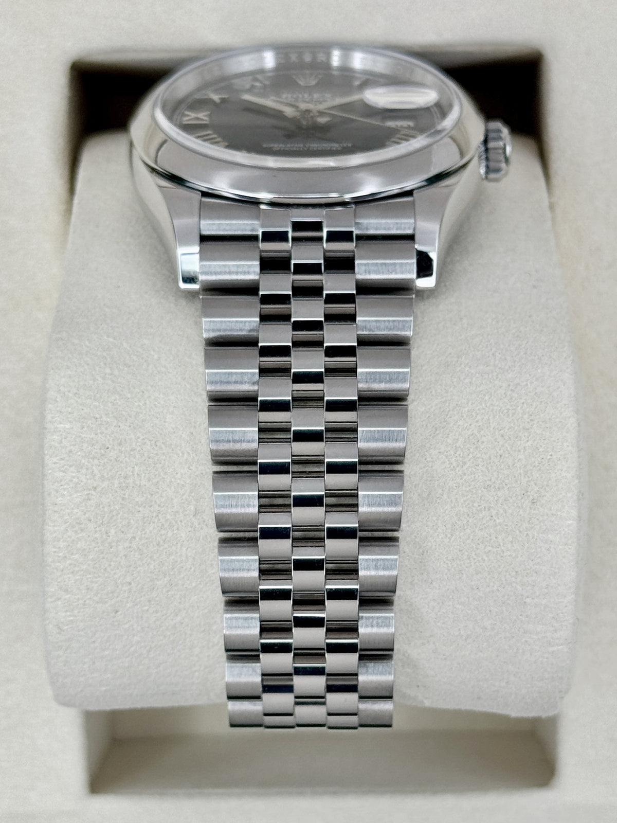 NEW 2026 Rolex Datejust 36mm 126200 Stainless Steel Jubilee Blue Roman Numeral Dial