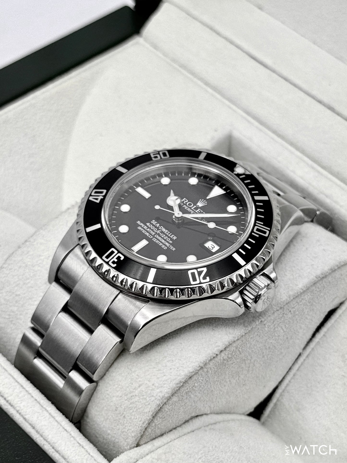 2007 Rolex Sea-Dweller 40mm 16600 Stainless Steel Black Dial "Collectors Set" - MyWatchLLC