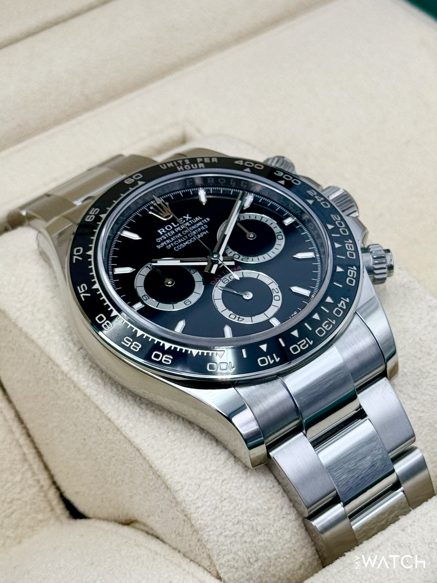 2024 Rolex Daytona 40mm 126500LN Stainless Steel Black Dial