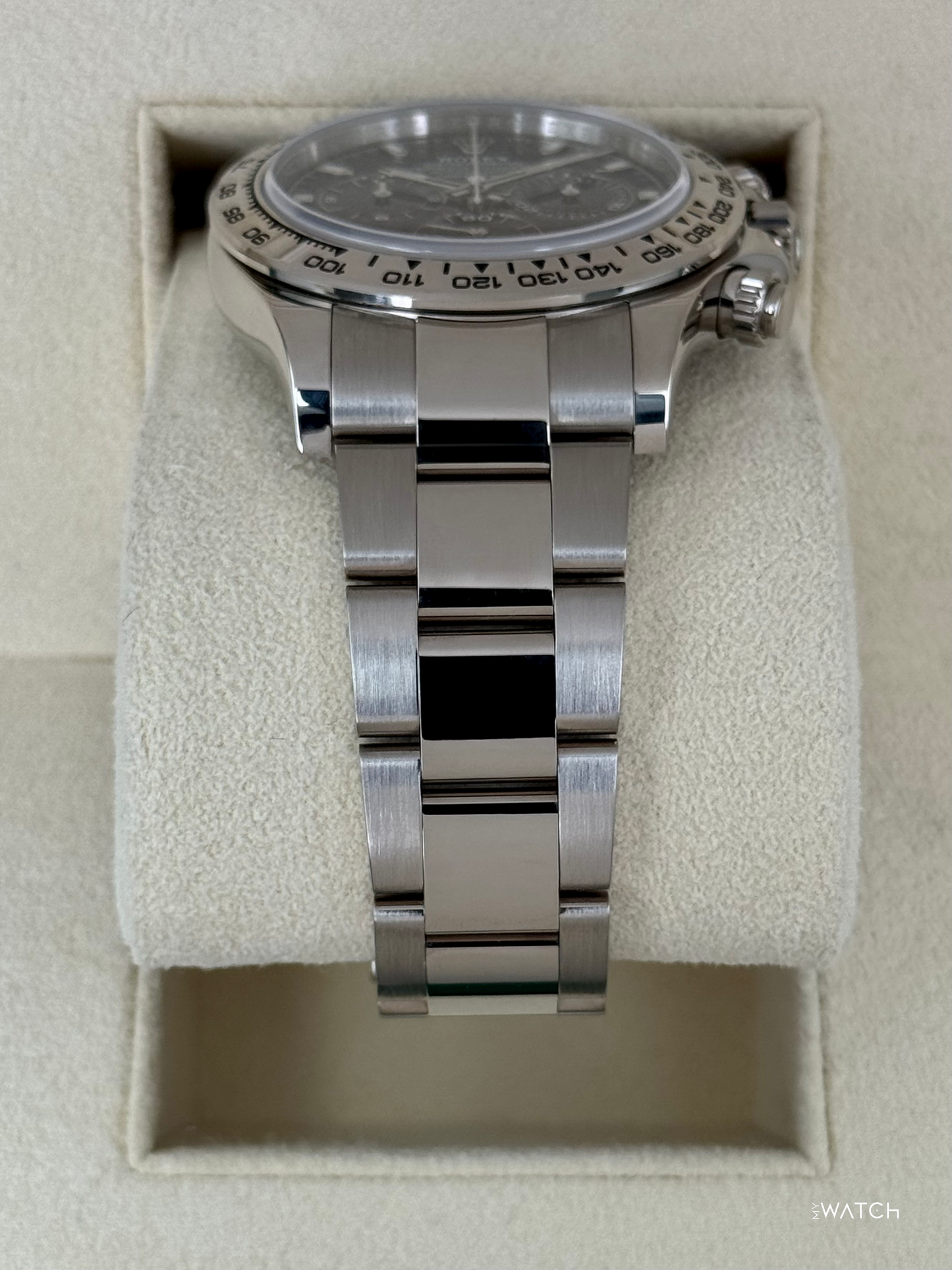 2022 Rolex Daytona 40mm 116509 White Gold Blue Dial