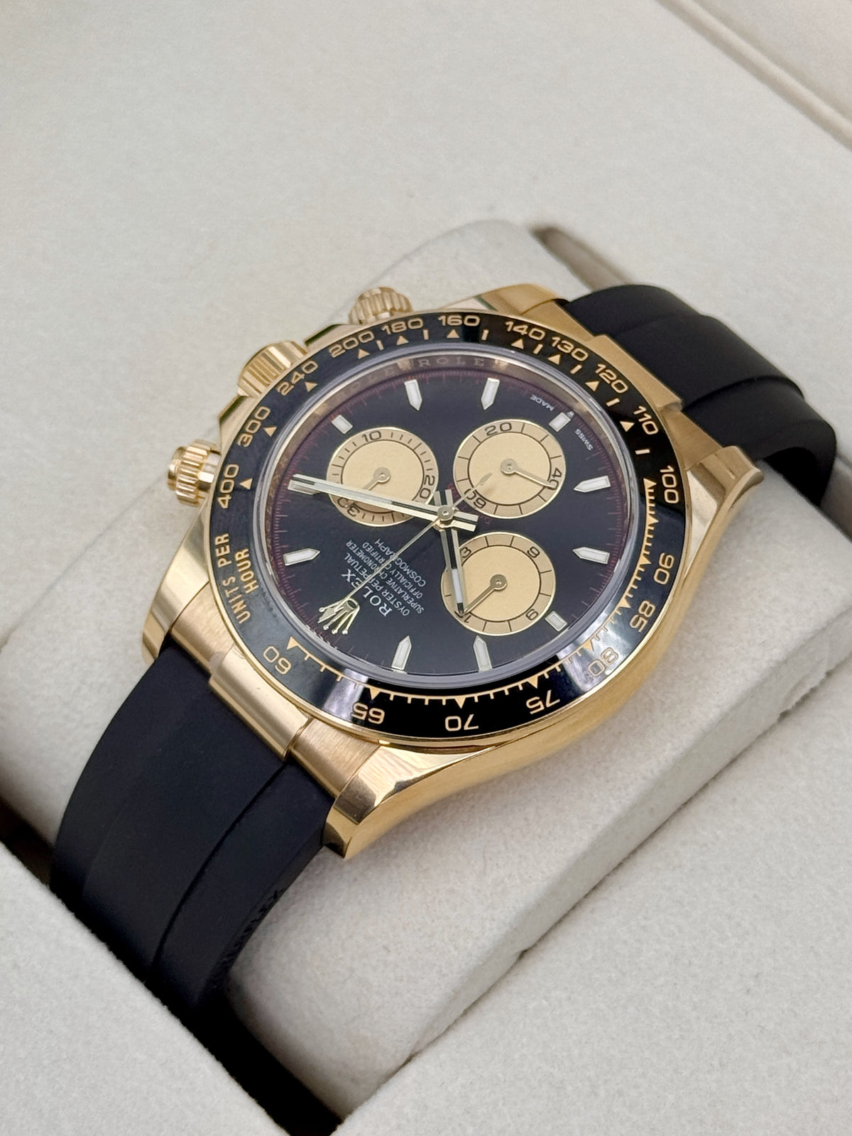 2026 Rolex Daytona Paul Newman 40mm 126518LN Yellow Gold Black Dial