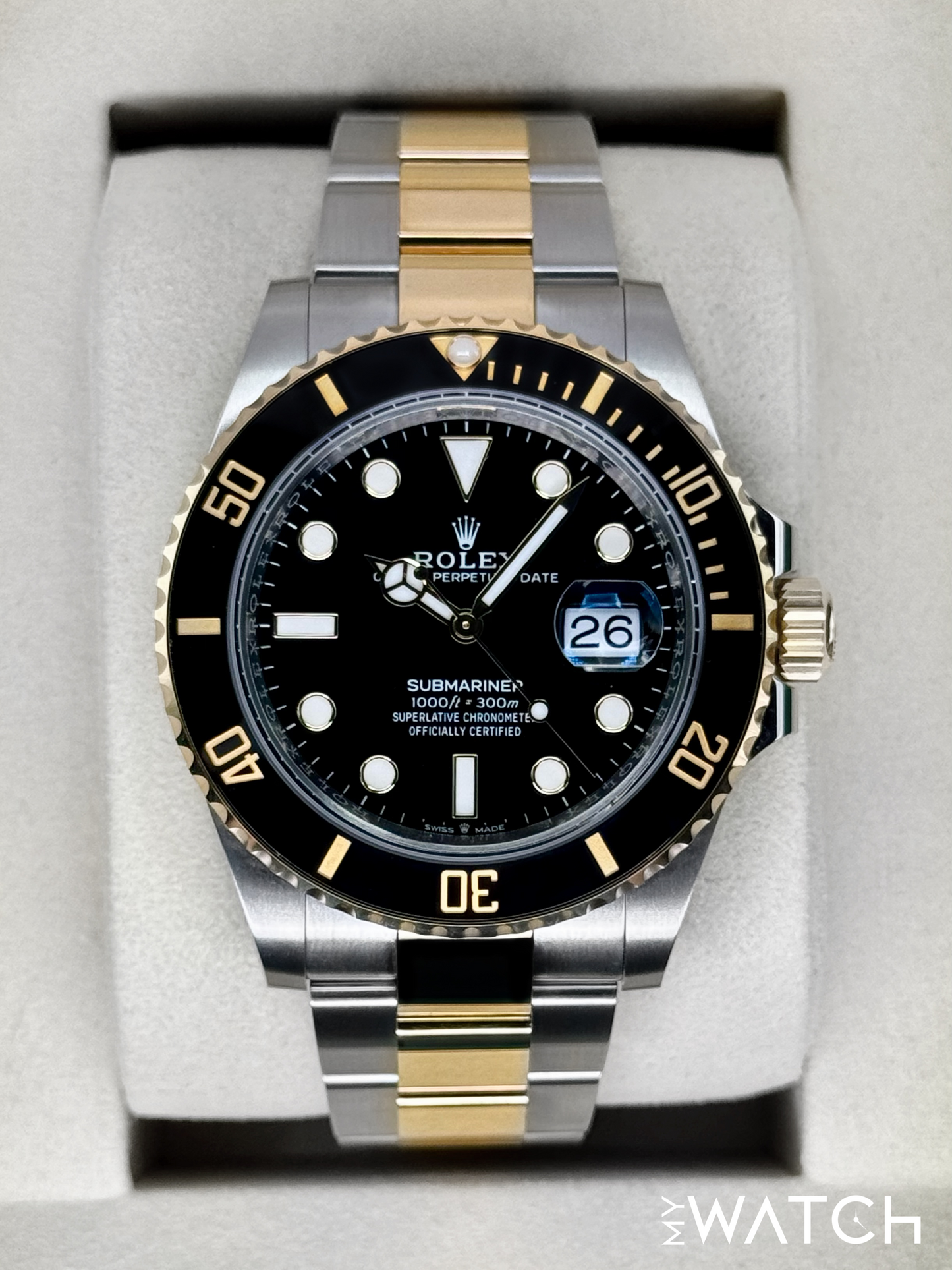 NEW 2025 Rolex Submariner 41mm 126613LN Two-Tone Black Dial