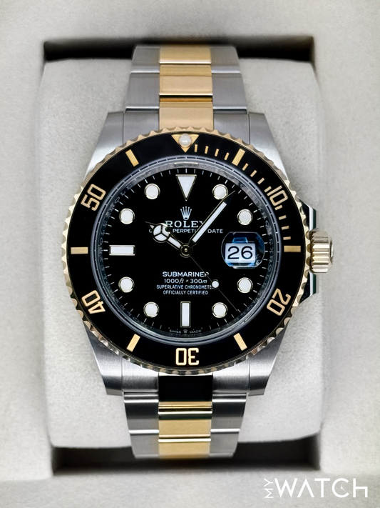 NEW 2025 Rolex Submariner 41mm 126613LN Two-Tone Black Dial