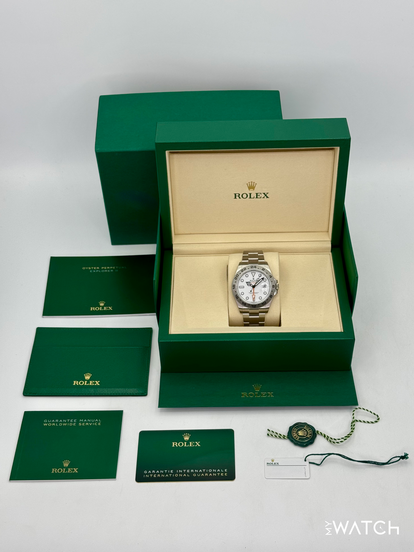 NEW 2025 Rolex Explorer II 42mm 226570 Polar White Dial (STICKERED)