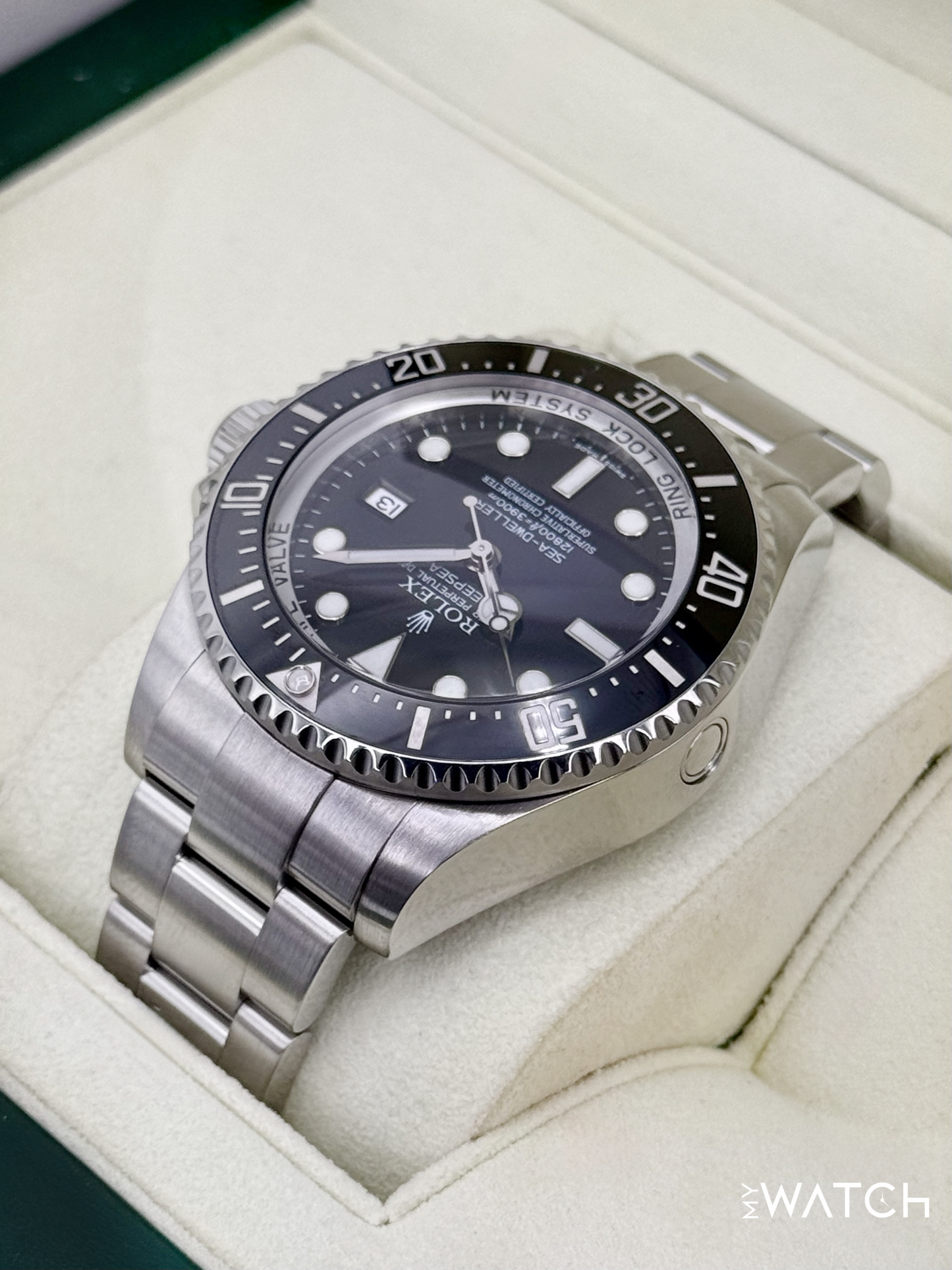 2009 Rolex Deepsea 44mm 116660 Stainless Steel Black Dial