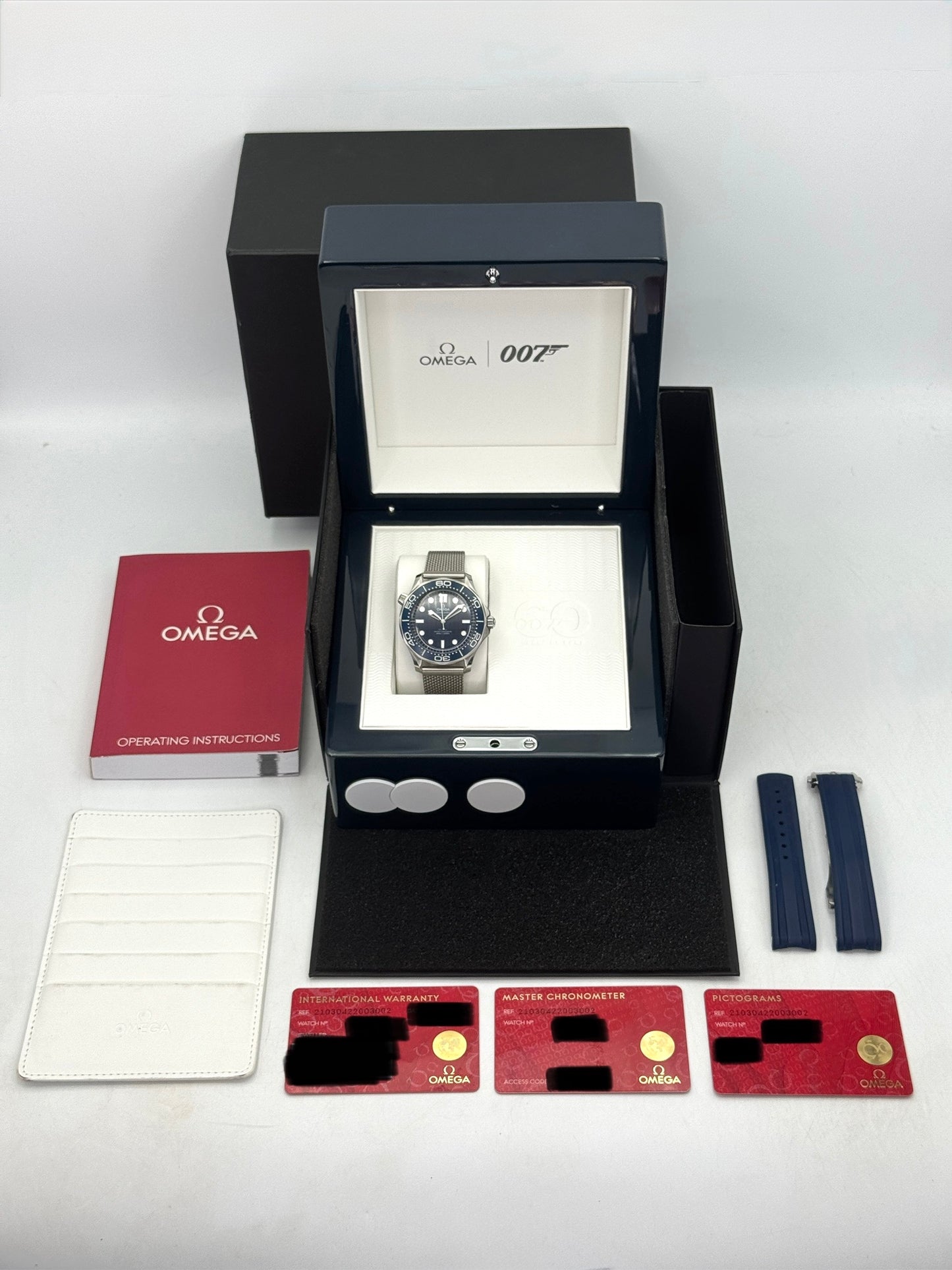 2023 Omega Seamaster Diver 300M 42mm 210.30.42.20.03.002 Blue Dial