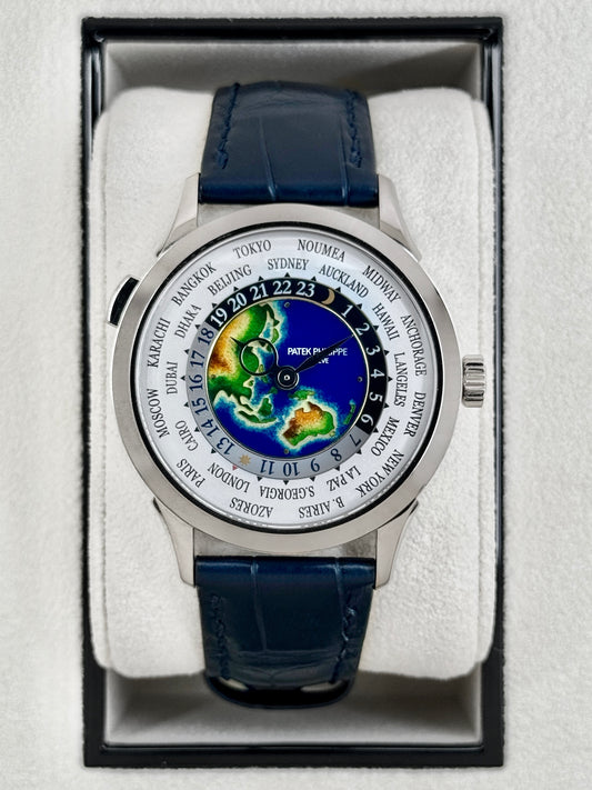 2024 Patek Philippe World Time Complications 38.5mm 5231G White Gold White Dial
