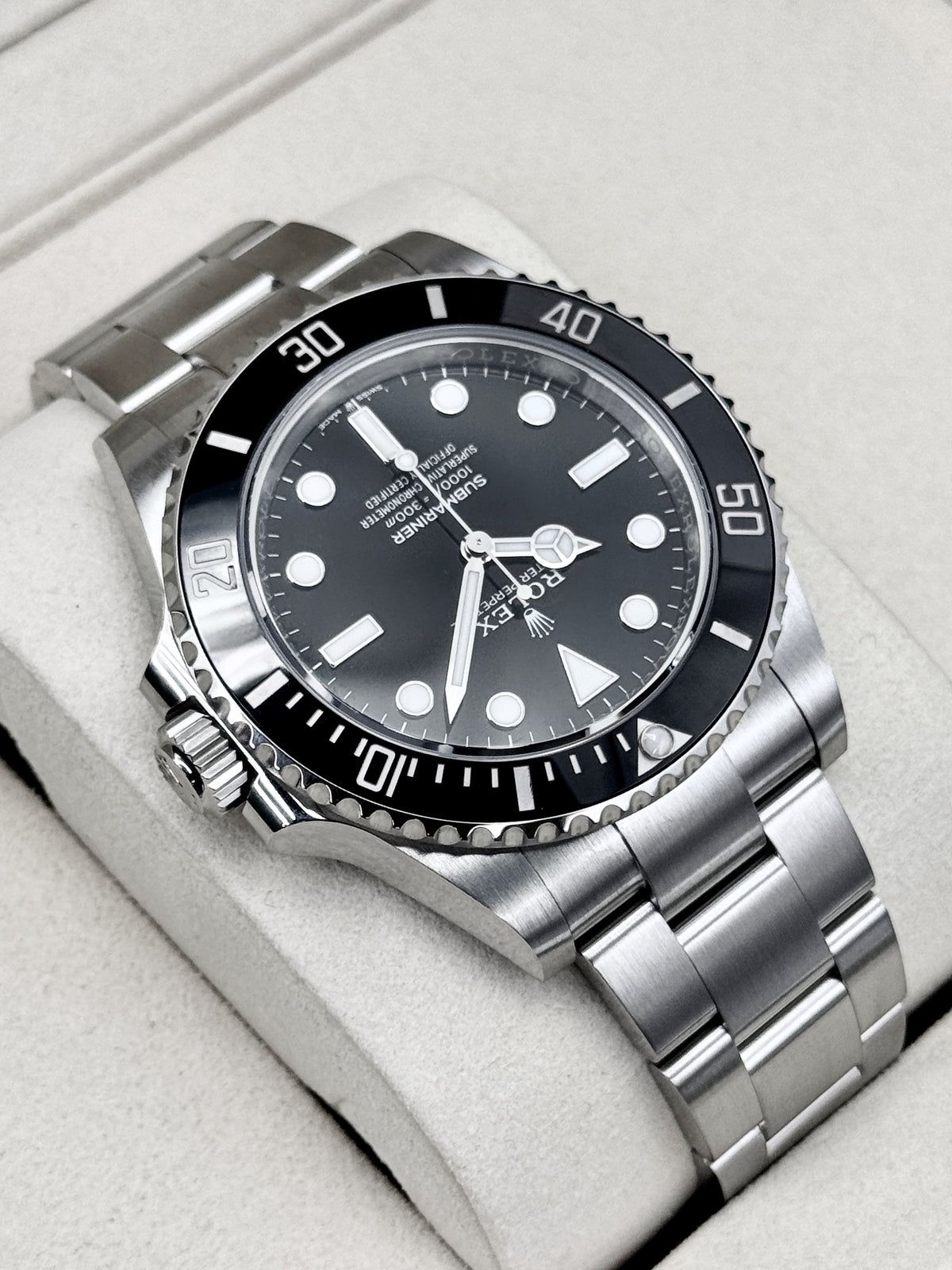 2025 Rolex Submariner 41mm 124060 Stainless Steel Black Dial