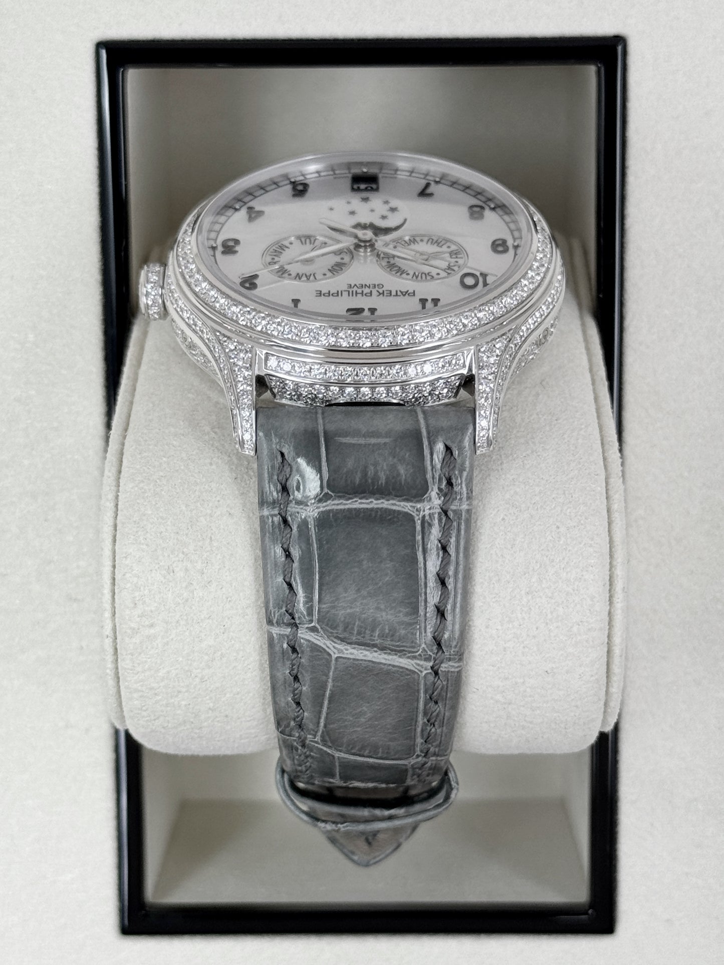 NEW 2026 Patek Philippe Annual Calendar 38mm 4948G White Gold Mother of Pearl Dial