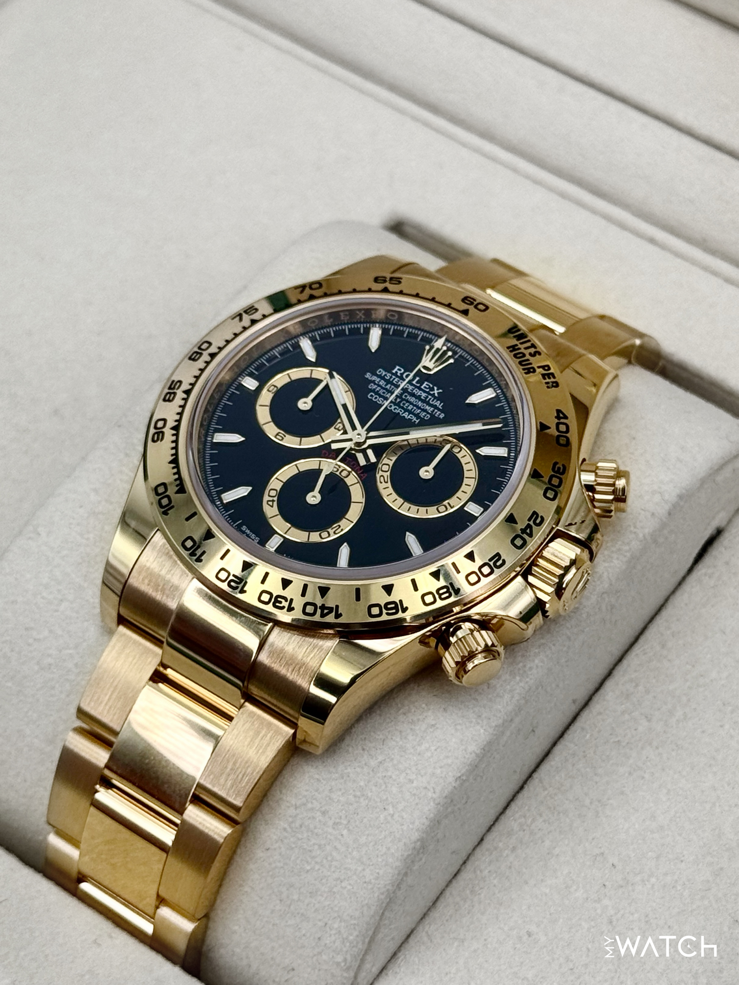 NEW 2025 Rolex Daytona 40mm 126508 18K Yellow Gold Black Dial