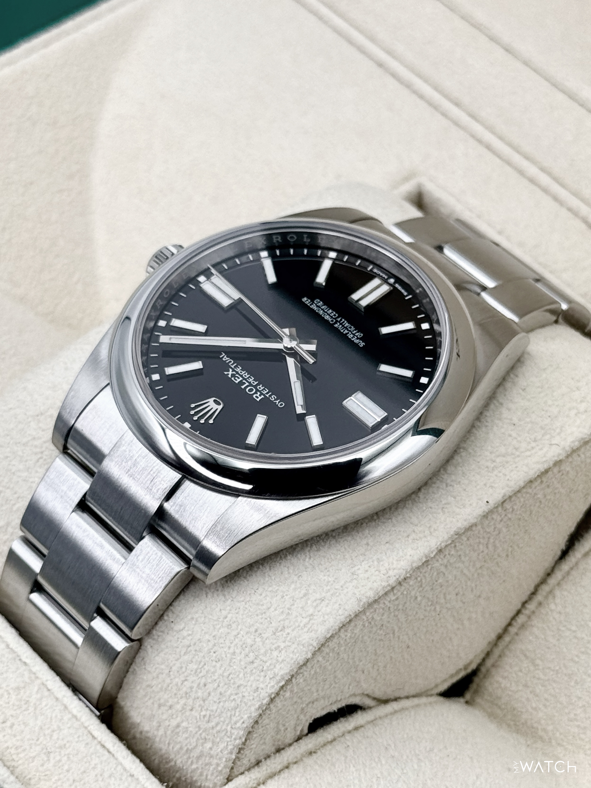 2023 Rolex Oyster Perpetual 41mm 124300 Black Dial - MyWatchLLC