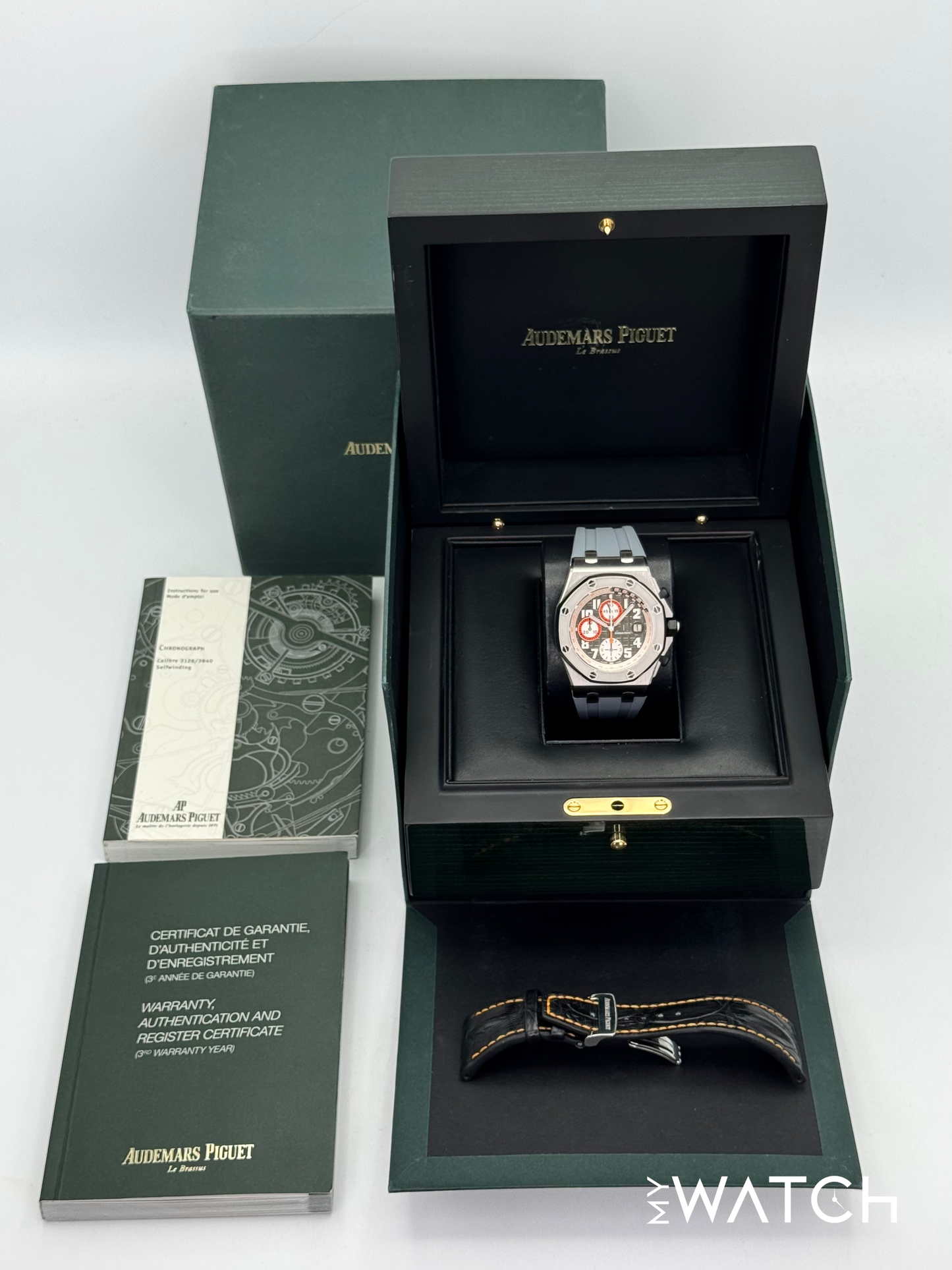 2012 Audemars Piguet Royal Oak Offshore Chrono 42mm 26175ST Grey Dial - MyWatchLLC