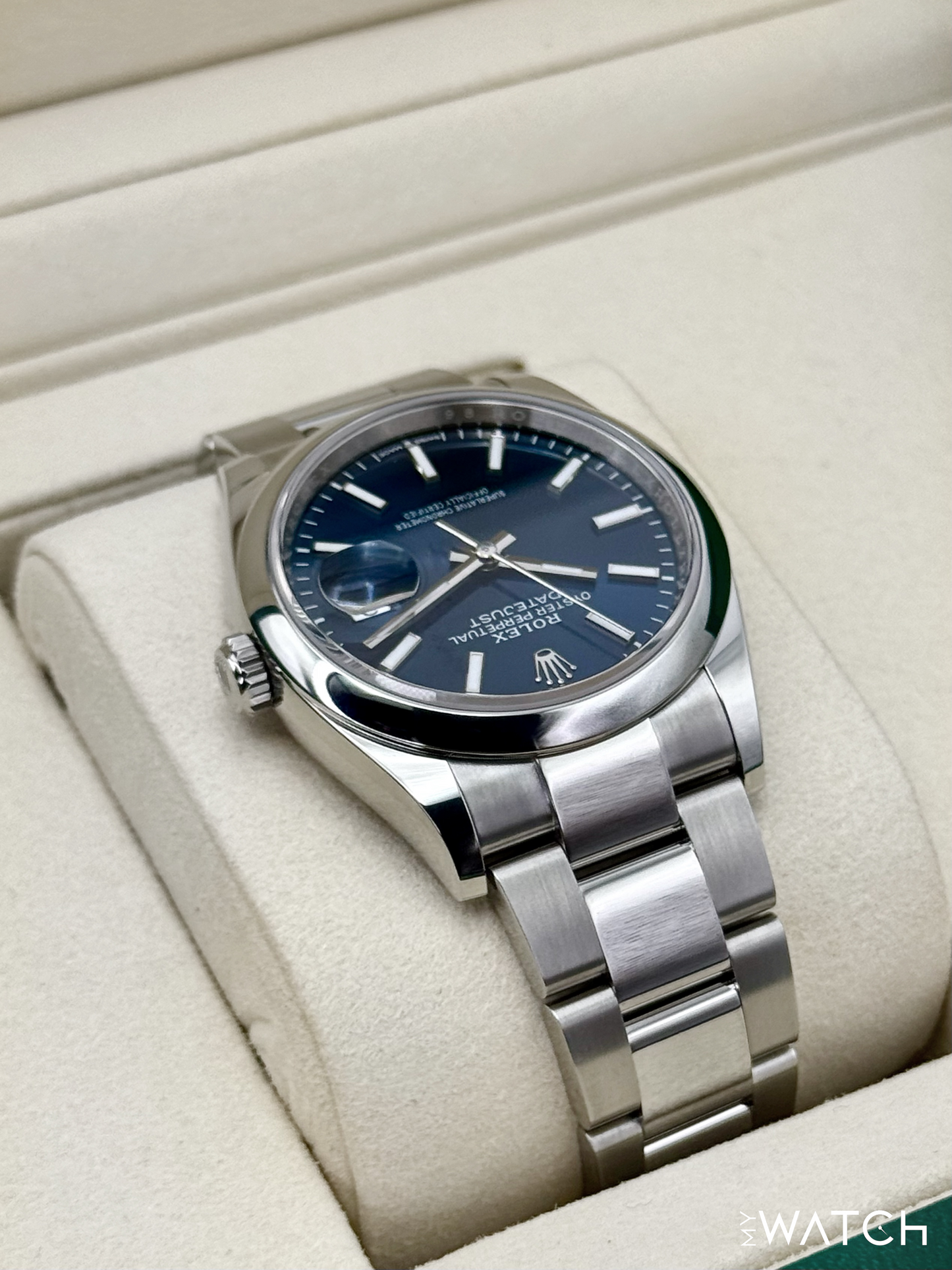 NEW 2025 Rolex Datejust 36mm 126200 Stainless Steel Oyster Blue Dial