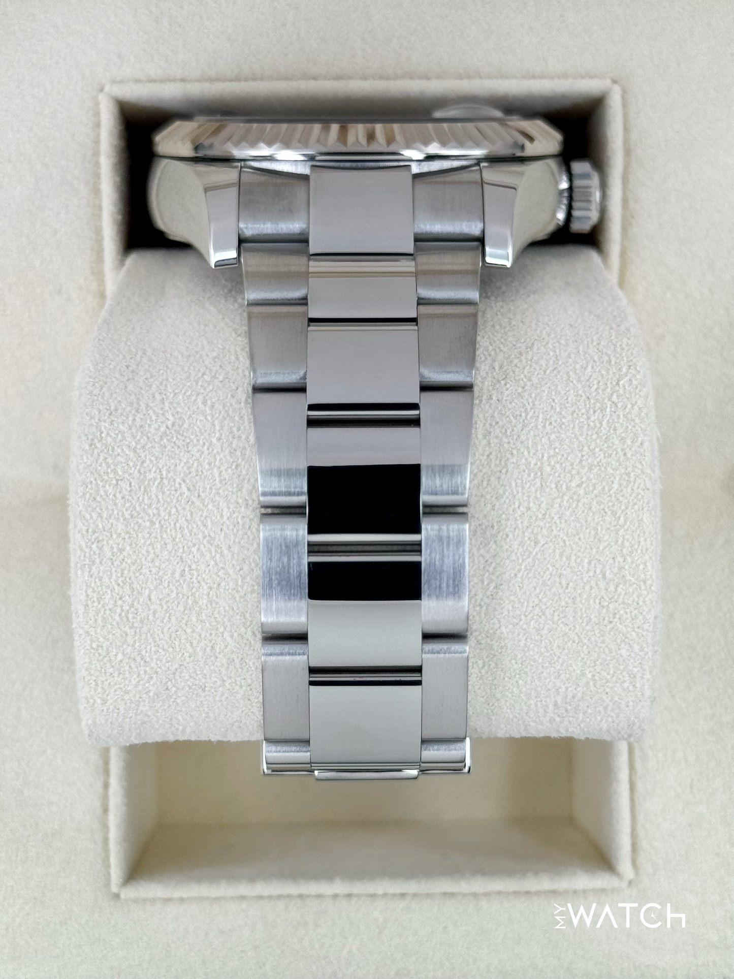 2018 Rolex Sky-Dweller 42mm 326934 Stainless Steel Oyster White Dial