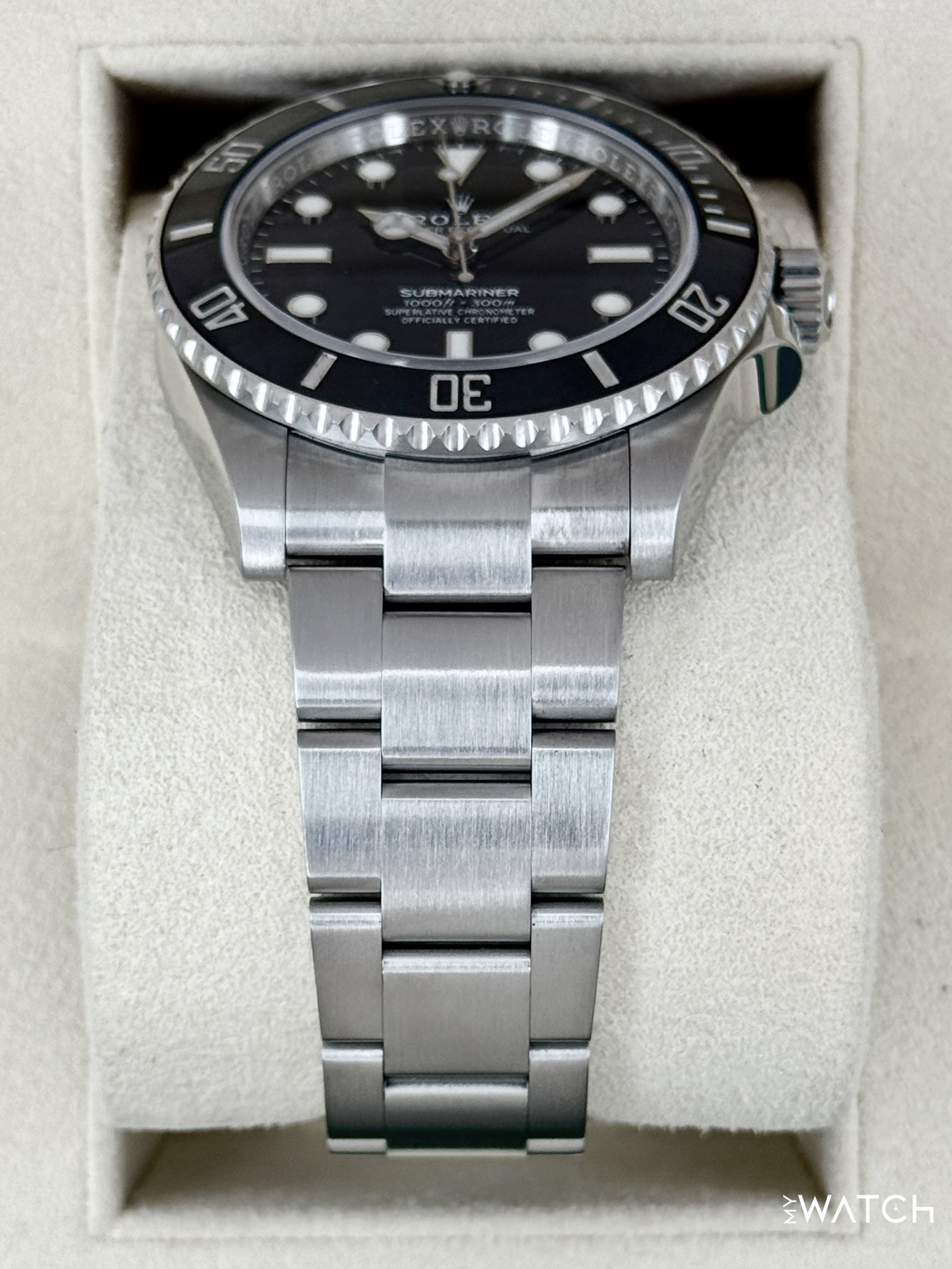 2021 Rolex Submariner 41mm 124060 Stainless Steel Black Dial - MyWatchLLC