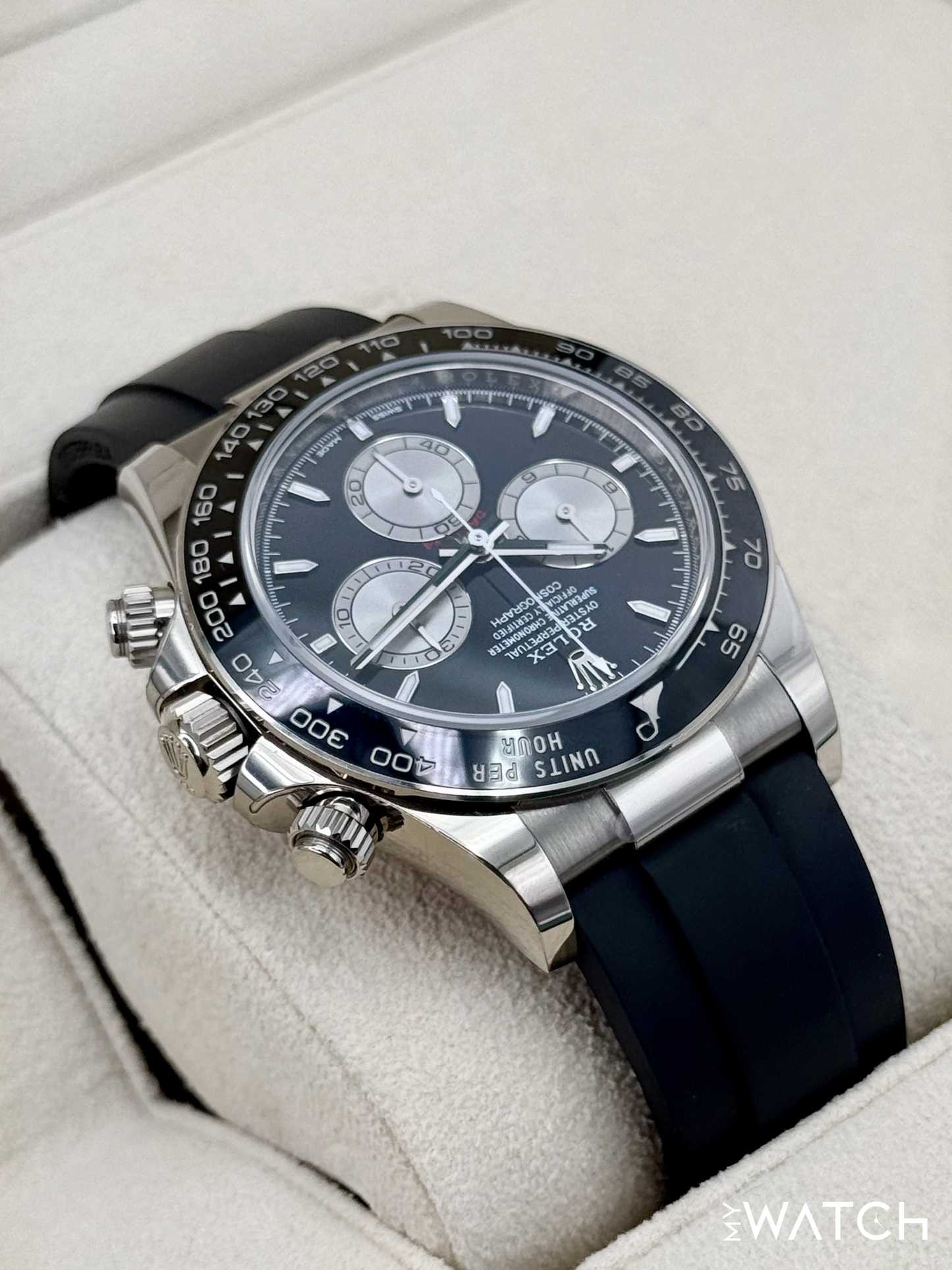 2025 Rolex Daytona "Baby Le Mans" 40mm 126519LN White Gold Black Dial