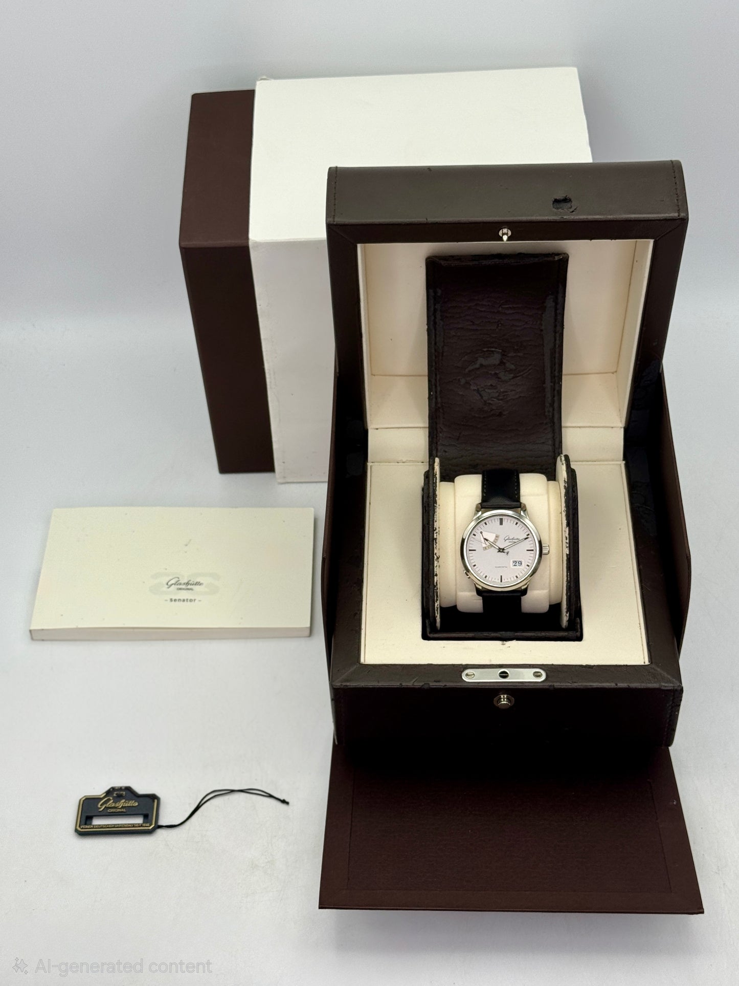 2011 Glashütte Original Senator 40mm 100-01-13-02-04 Stainless Steel Silver Dial