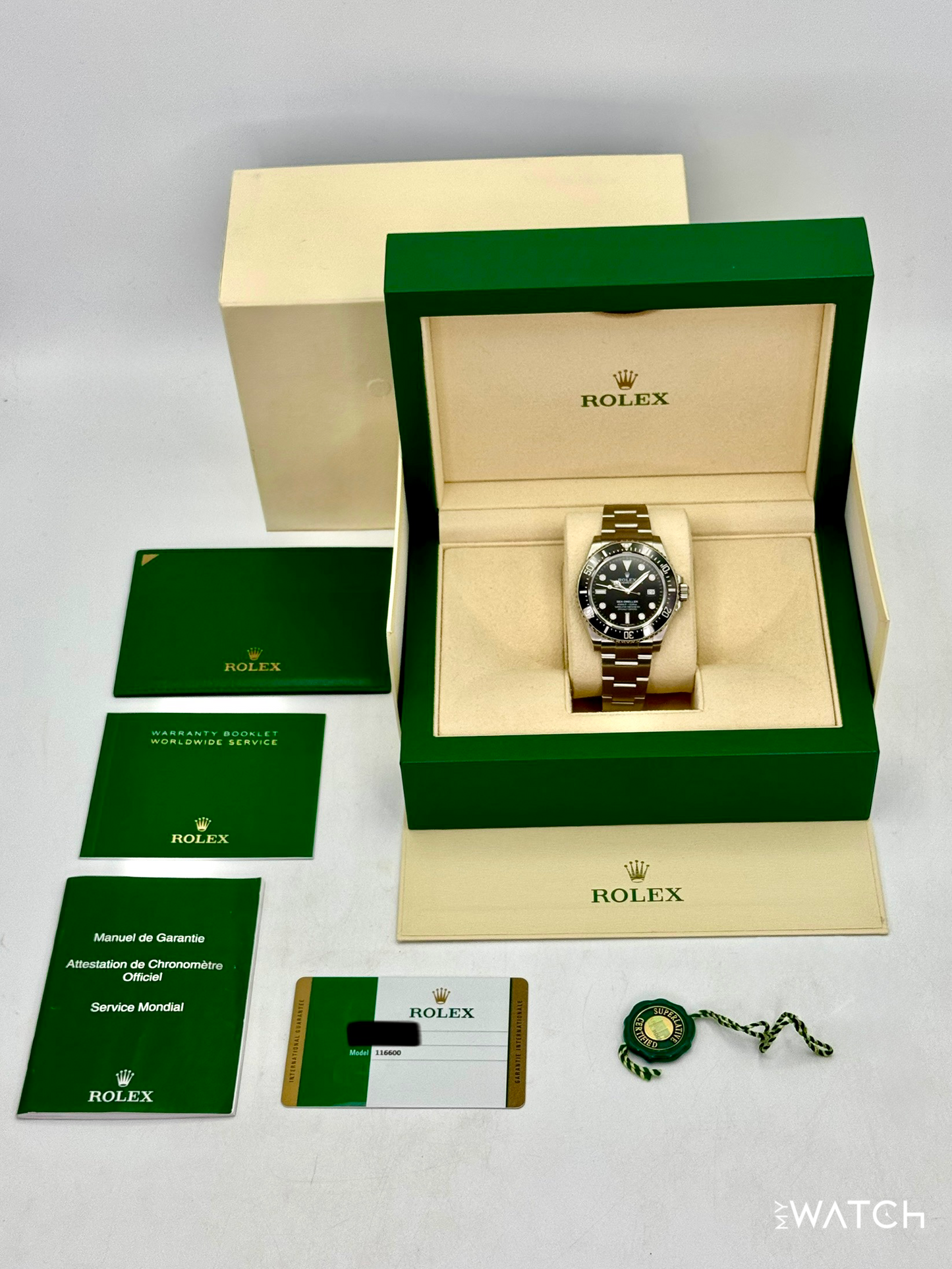 2016 Rolex Sea-Dweller 4000 "SD4K" 40mm 116600 Black Dial - MyWatchLLC