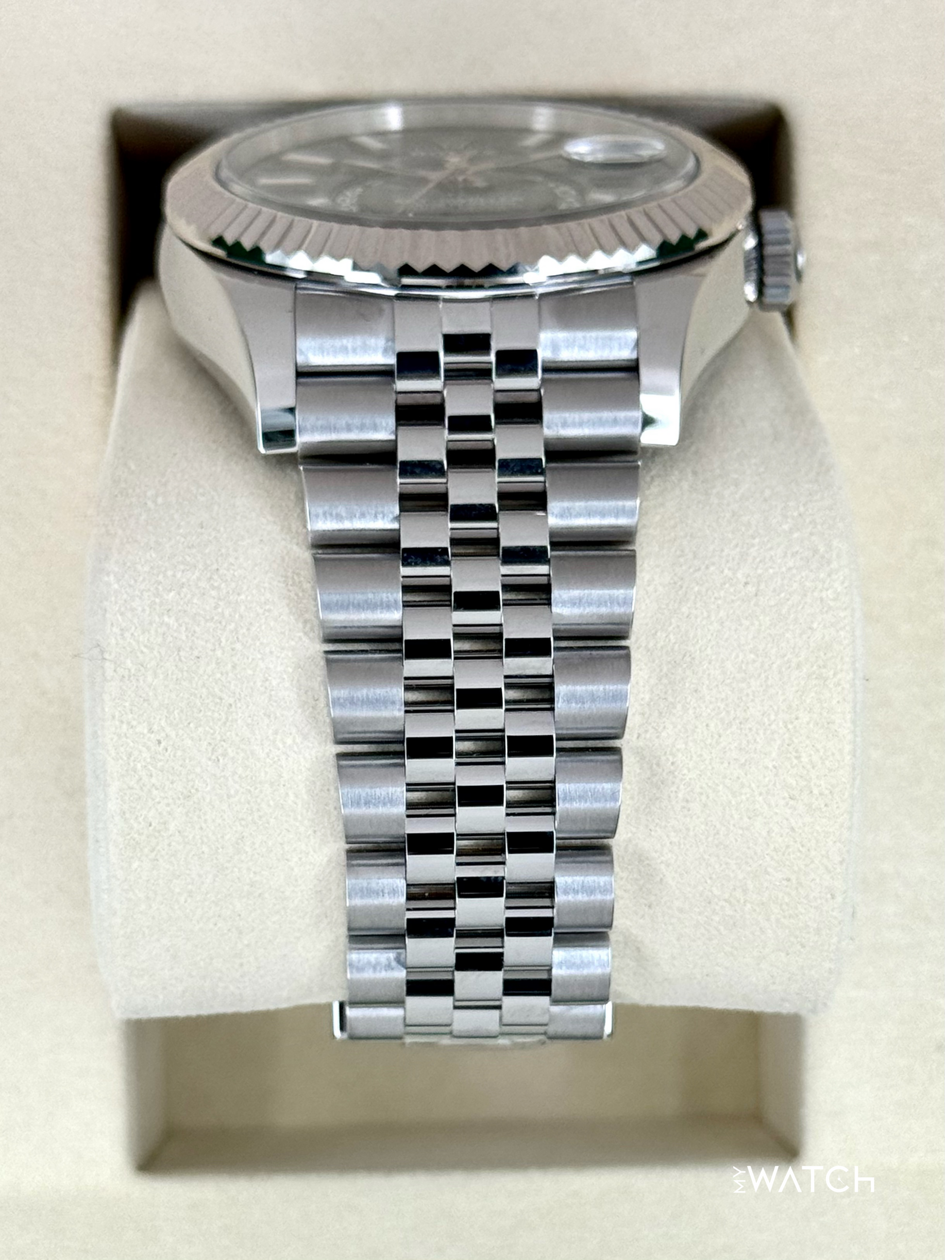 NEW 2025 Rolex Sky-Dweller 42mm 336934 Jubilee Green Dial (STICKERED) - MyWatchLLC