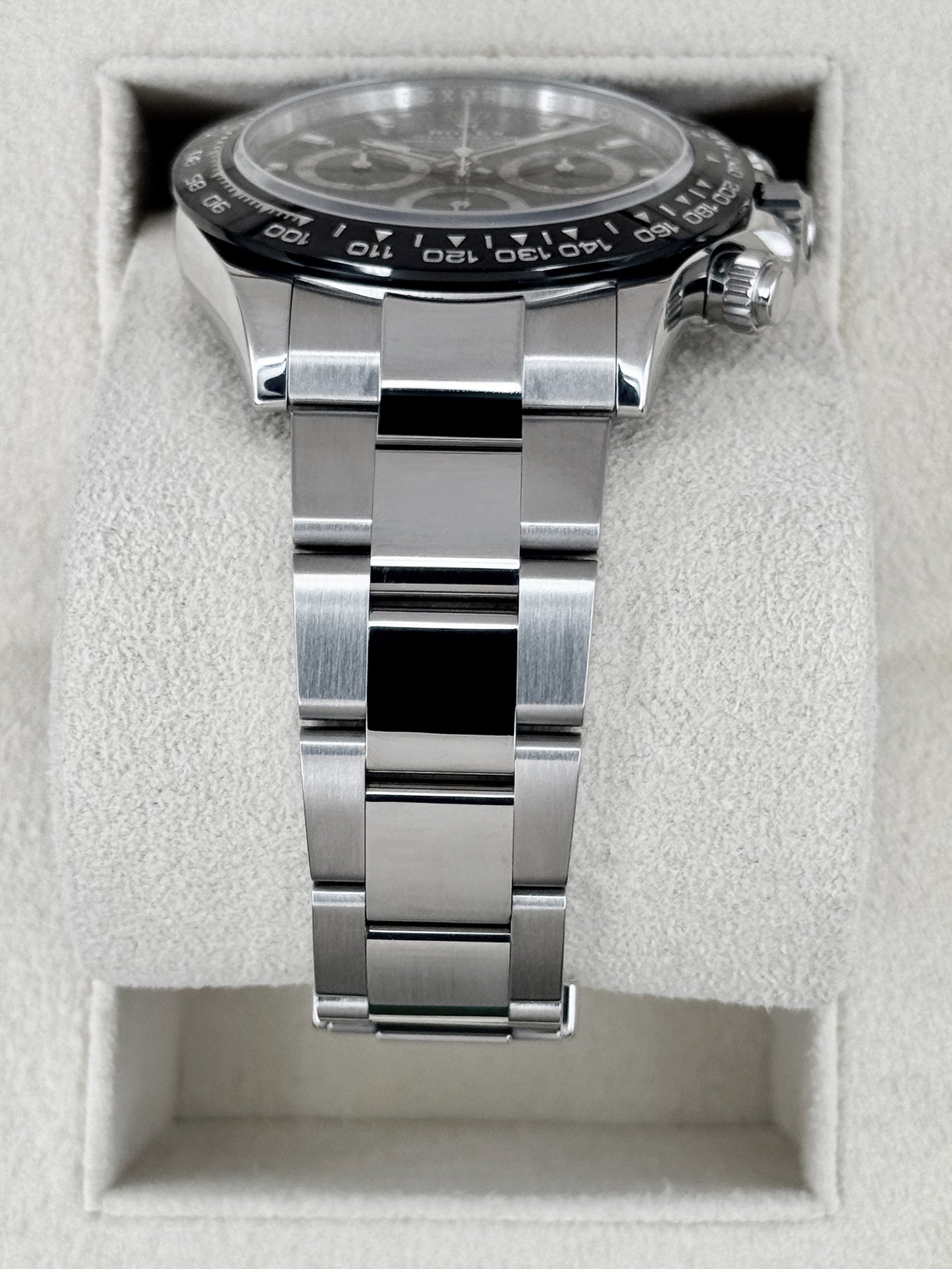 2024 Rolex Daytona 40mm 116500LN Stainless Steel Black Dial