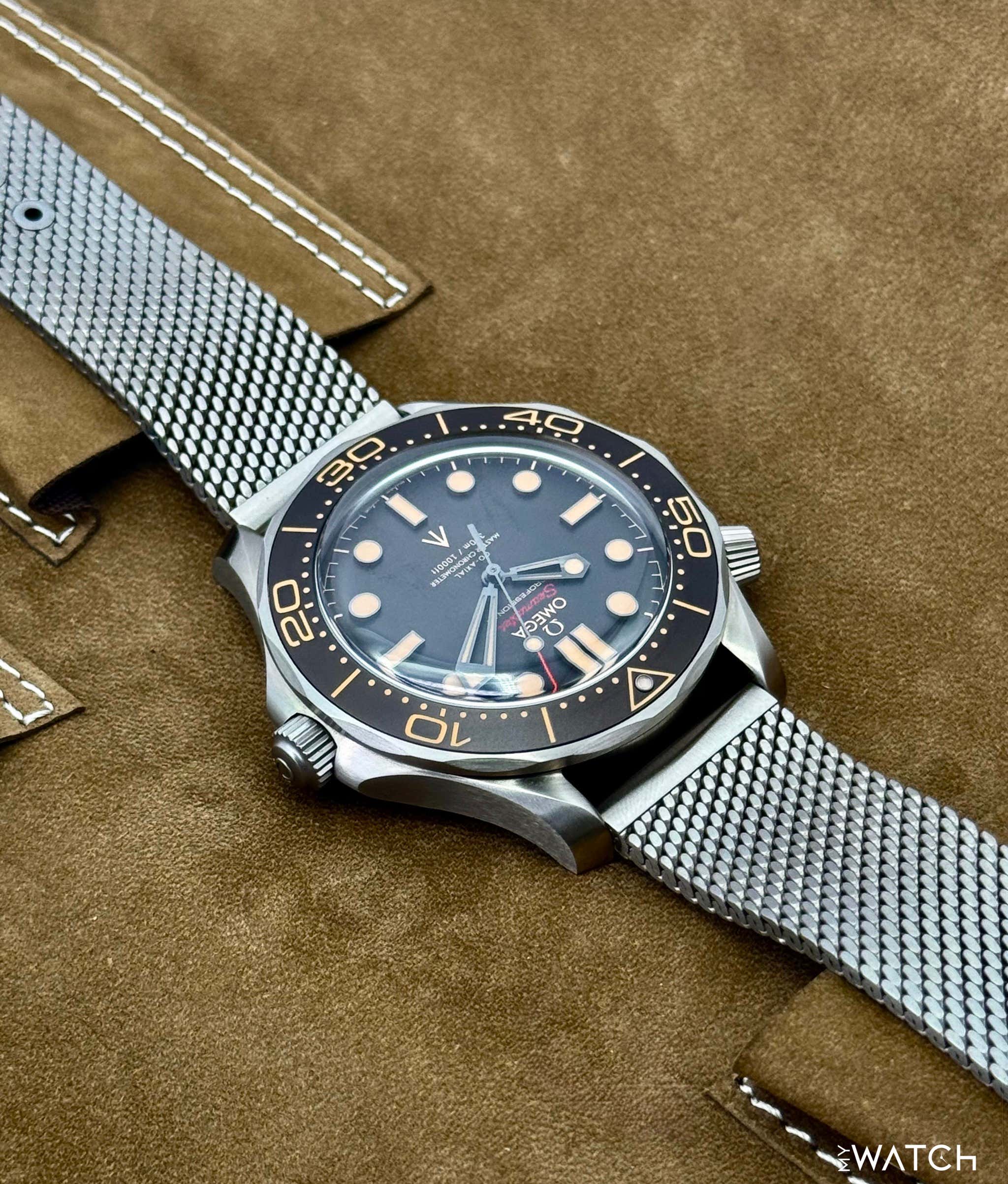 NEW 2026 Omega Seamaster Diver 300M 007 42mm Titanium Brown Dial