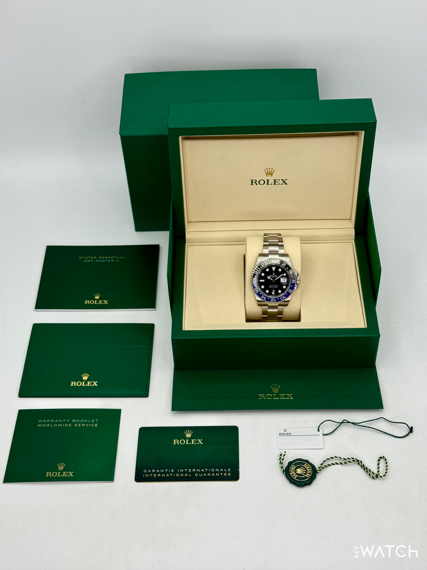NEW 2026 Rolex GMT-Master II "Batman" 40mm 126710BLNR Oyster - MyWatchLLC