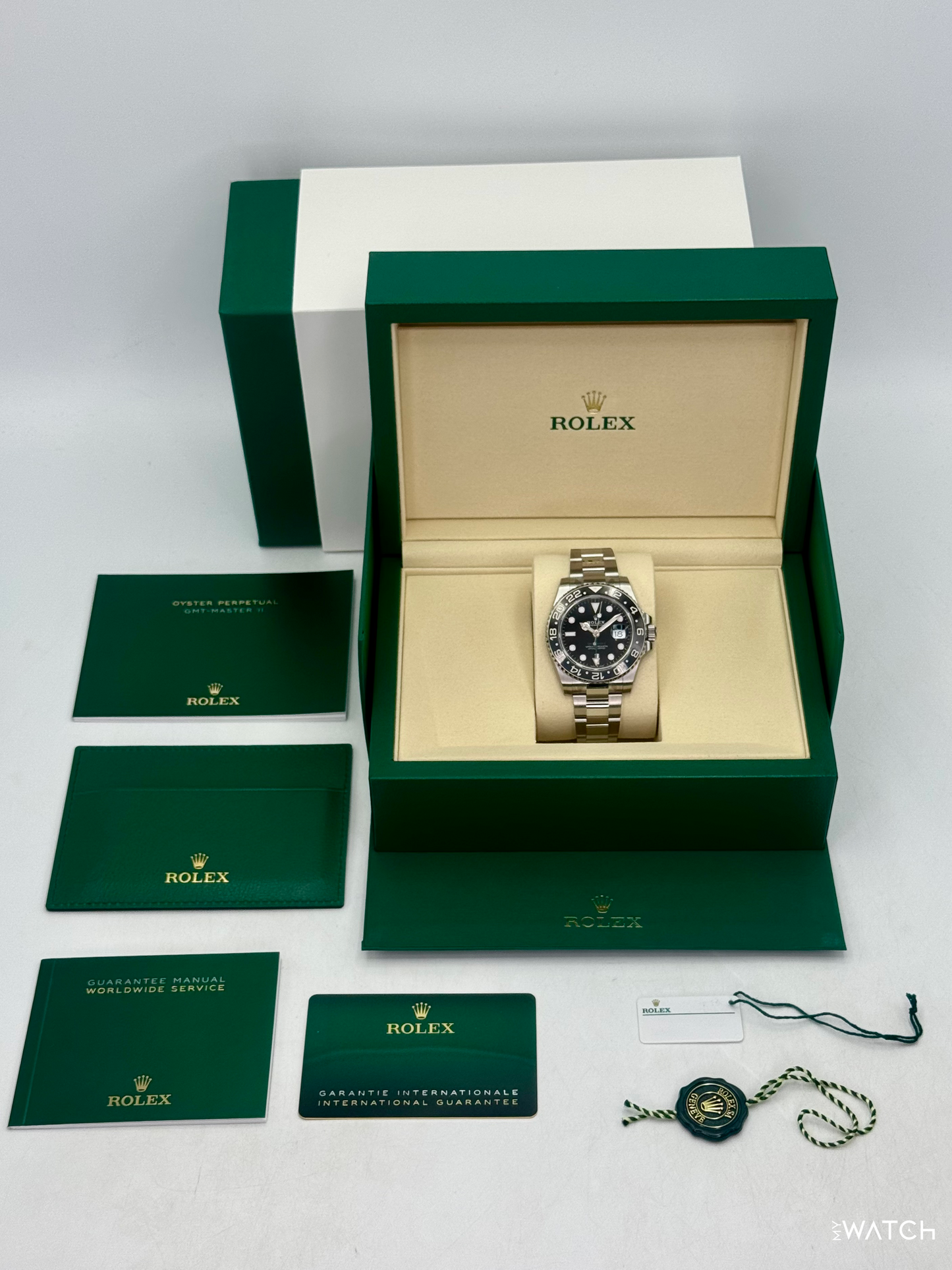 NEW 2026 Rolex GMT-Master II "Bruce Wayne" 40mm 126710GRNR Oyster (STICKERED) - MyWatchLLC