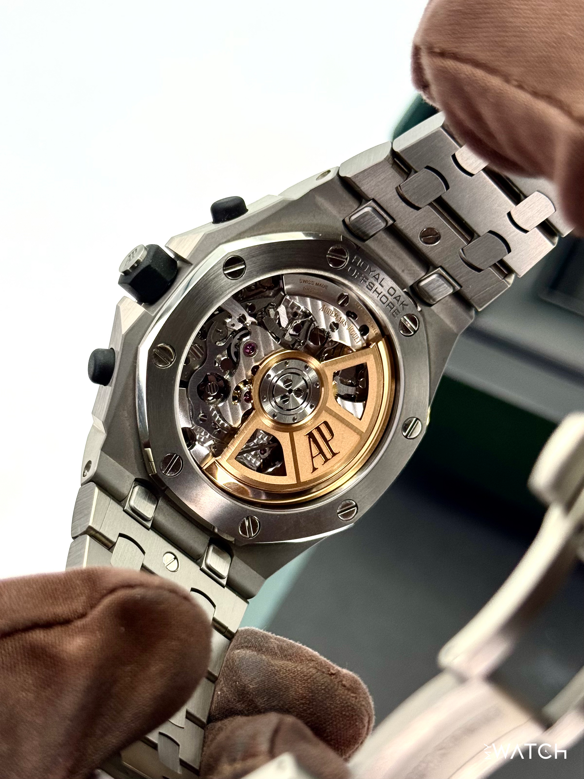 2024 Audemars Piguet Royal Oak Offshore Chrono 42mm 26238TI Grey Dial - MyWatchLLC