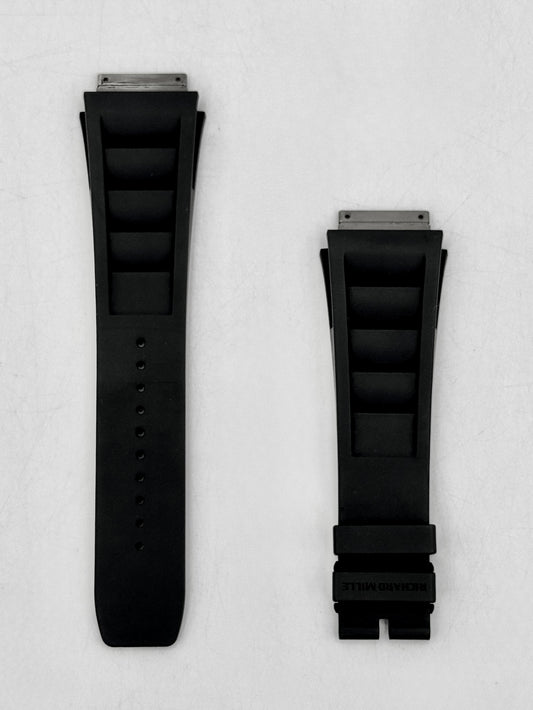 Richard Mille Rubber Watch Strap Large - Black