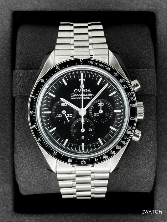 2026 Omega Speedmaster Moonwatch Pro 42mm 310.30.42.50.01.002 Black Dial - MyWatchLLC