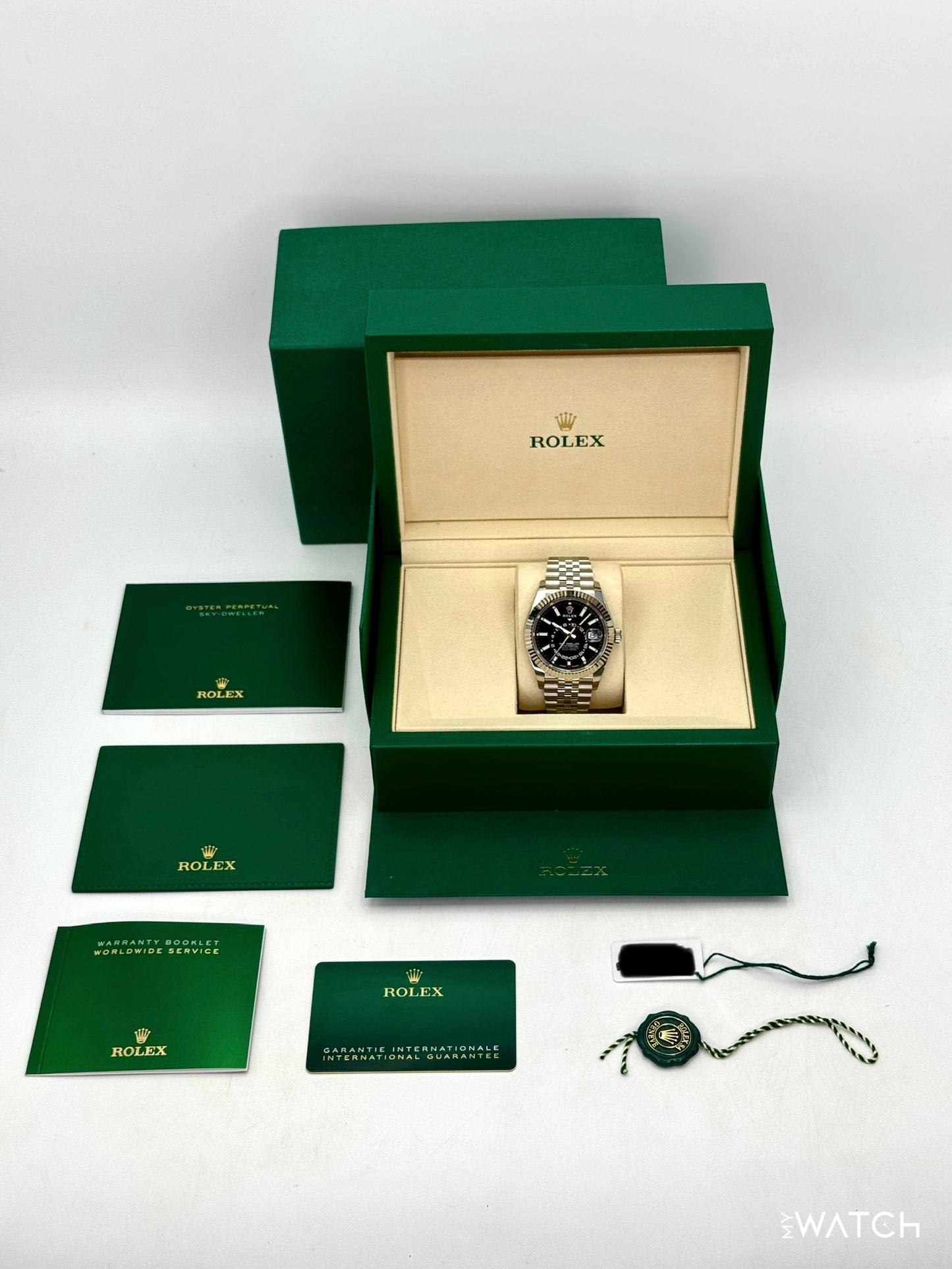 NEW 2025 Rolex Sky-Dweller 42mm 336934 Jubilee Black Dial (STICKERED) - MyWatchLLC