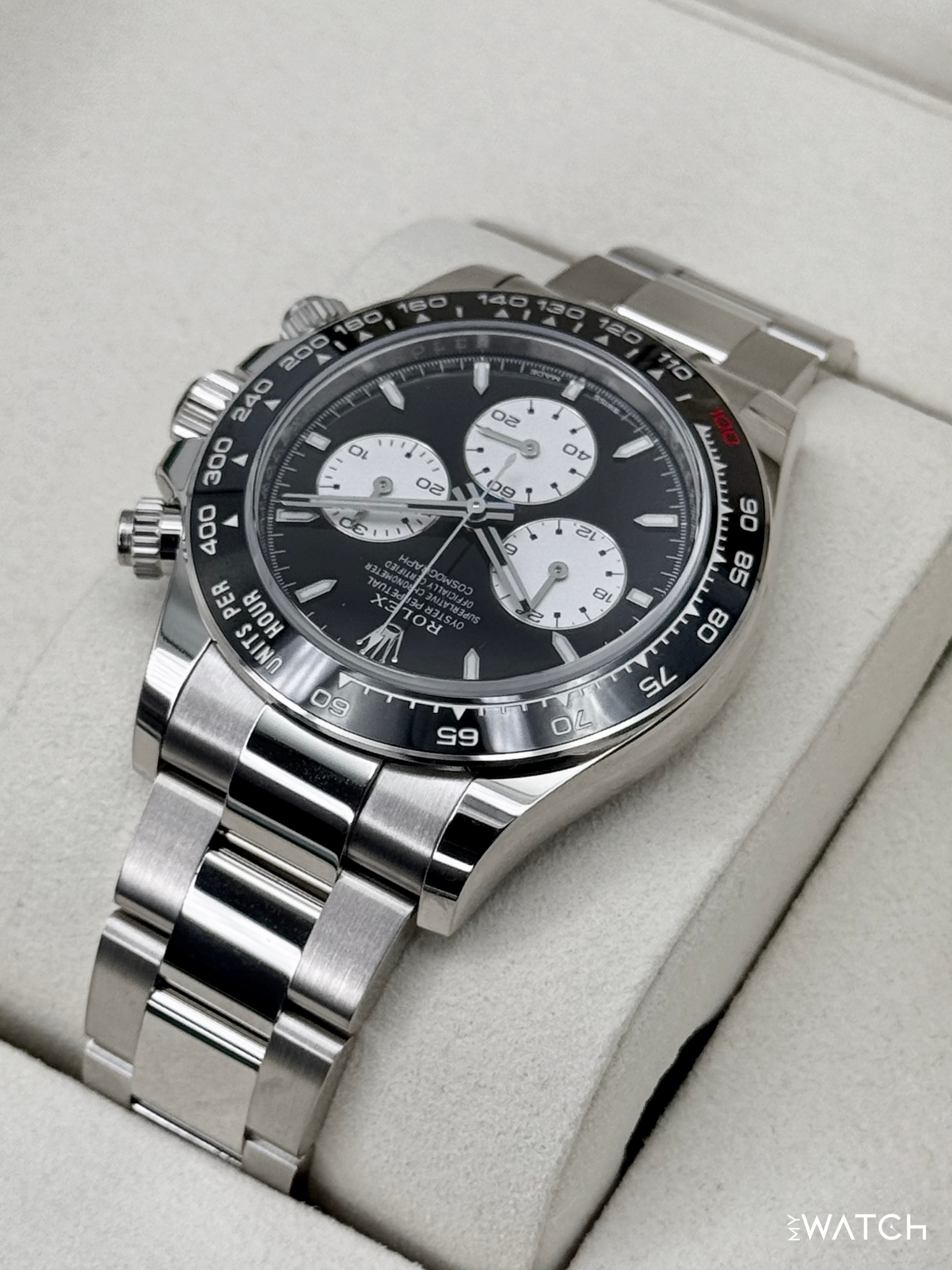 NEW Rolex Daytona "Le Mans" 40mm 126529LN White Gold Black Dial - MyWatchLLC