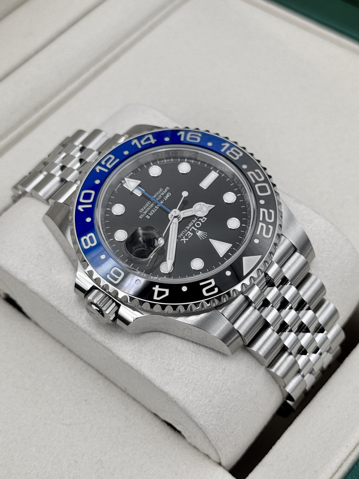 2025 Rolex GMT-Master II Batgirl 40mm 126710BLNR Jubilee