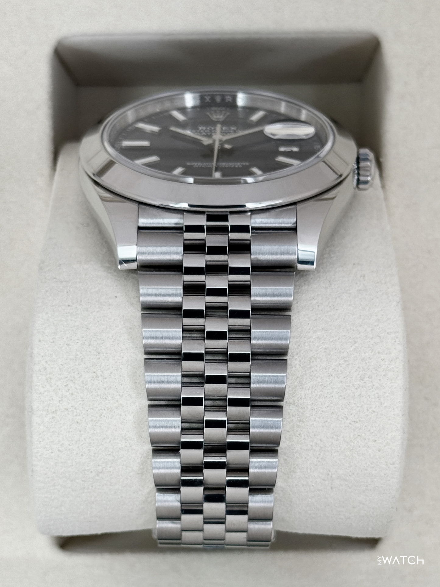 NEW 2026 Rolex Datejust 41mm 126300 Stainless Steel Jubilee Blue Dial - MyWatchLLC