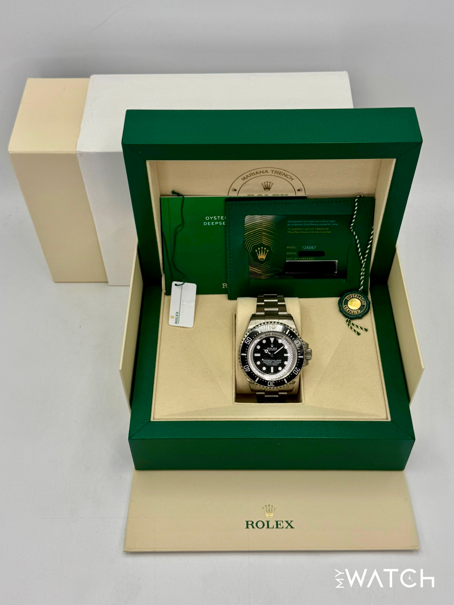NEW 2026 Rolex Deepsea Challenge 50mm 126067 Titanium Black Dial