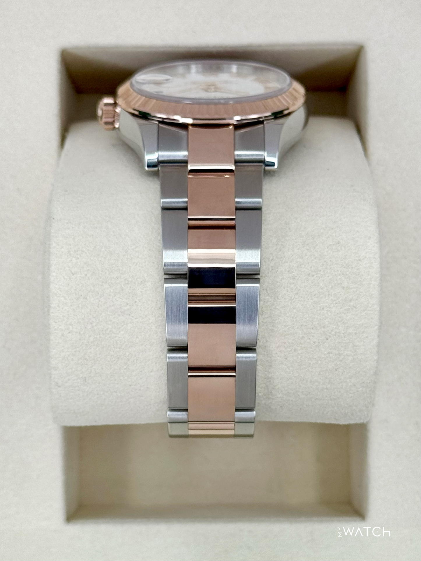 NEW 2025 Rolex Ladies Datejust 31mm 278271 Two-Tone Oyster White Dial - MyWatchLLC