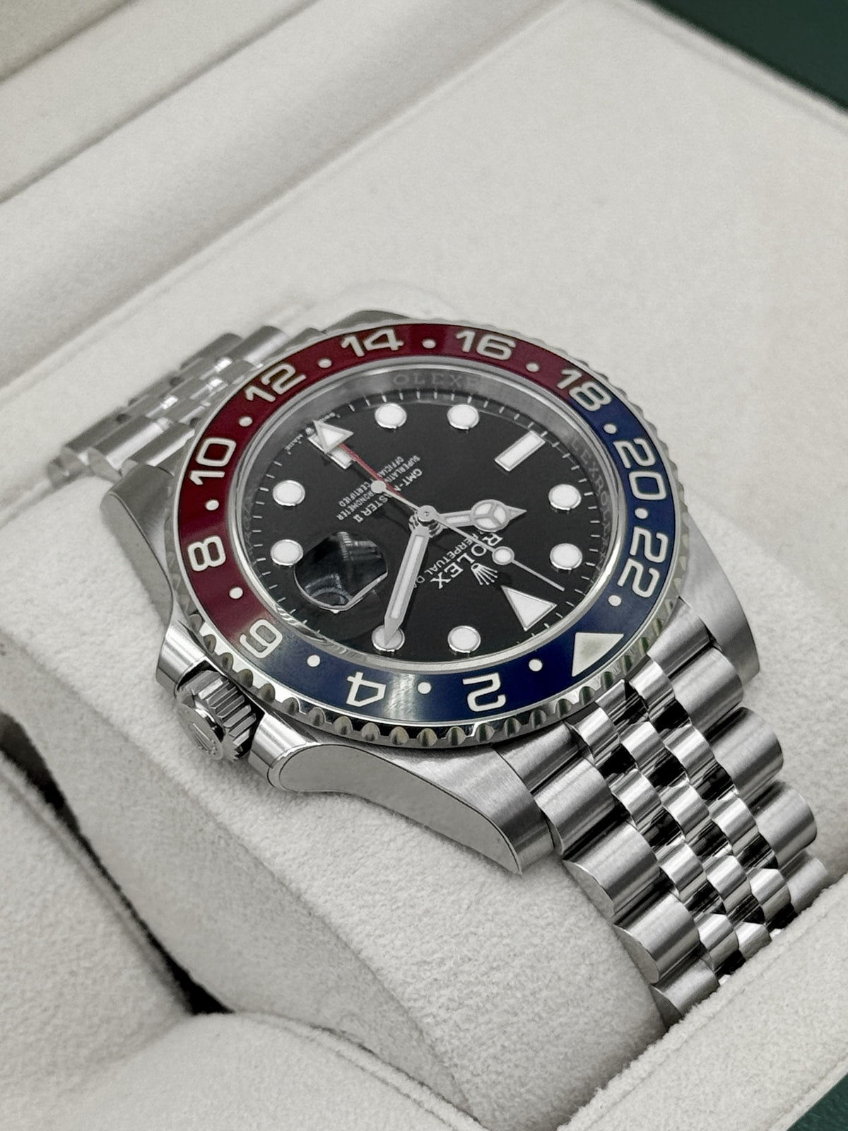 NEW 2024 Rolex GMT-Master II "Pepsi" 40mm 126710BLRO Jubilee (STICKERED) - MyWatchLLC
