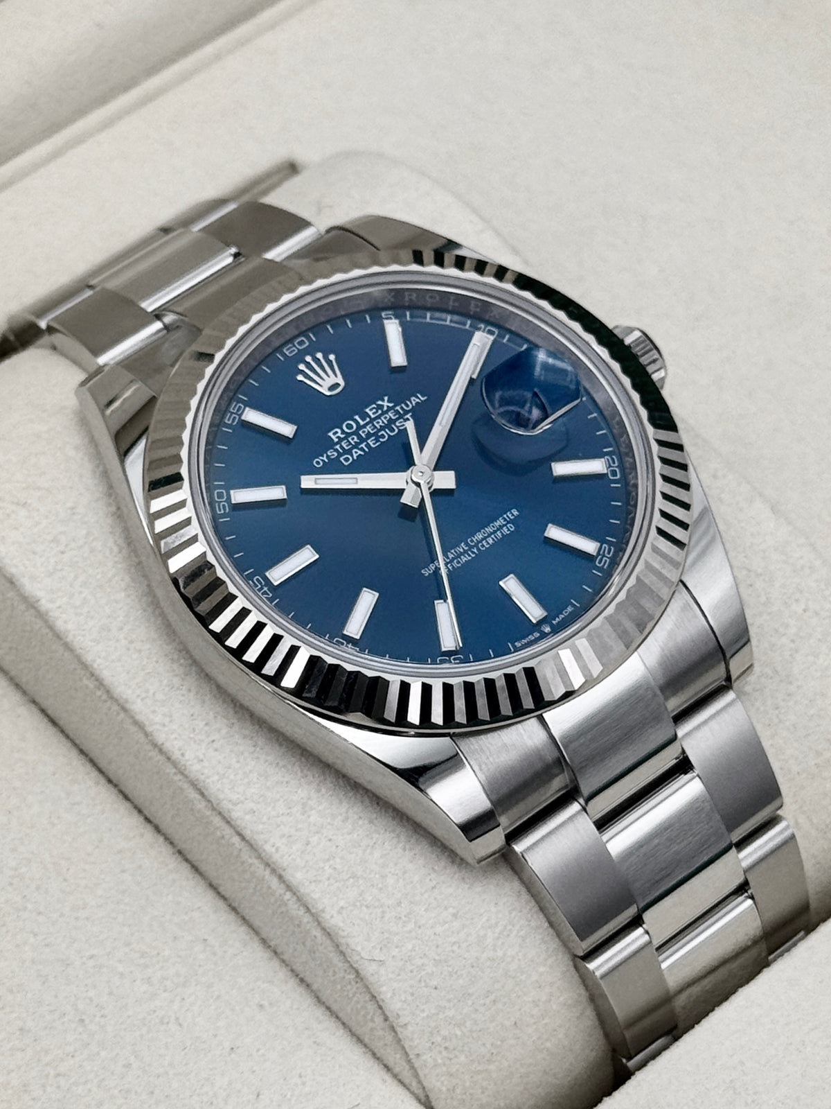 NEW 2026 Rolex Datejust 41mm 126334 Stainless Steel Oyster Blue Dial