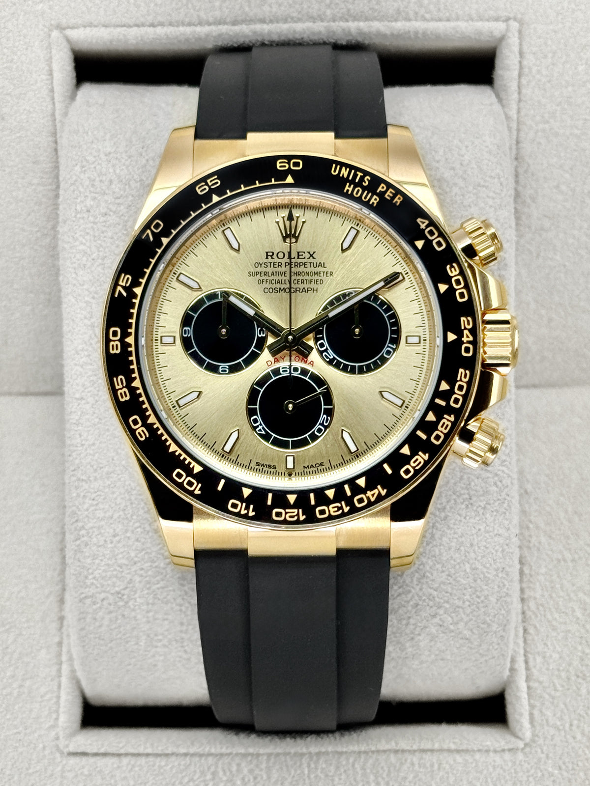 2025 Rolex Daytona 40mm 126518LN Yellow Gold Champagne Pikachu Dial