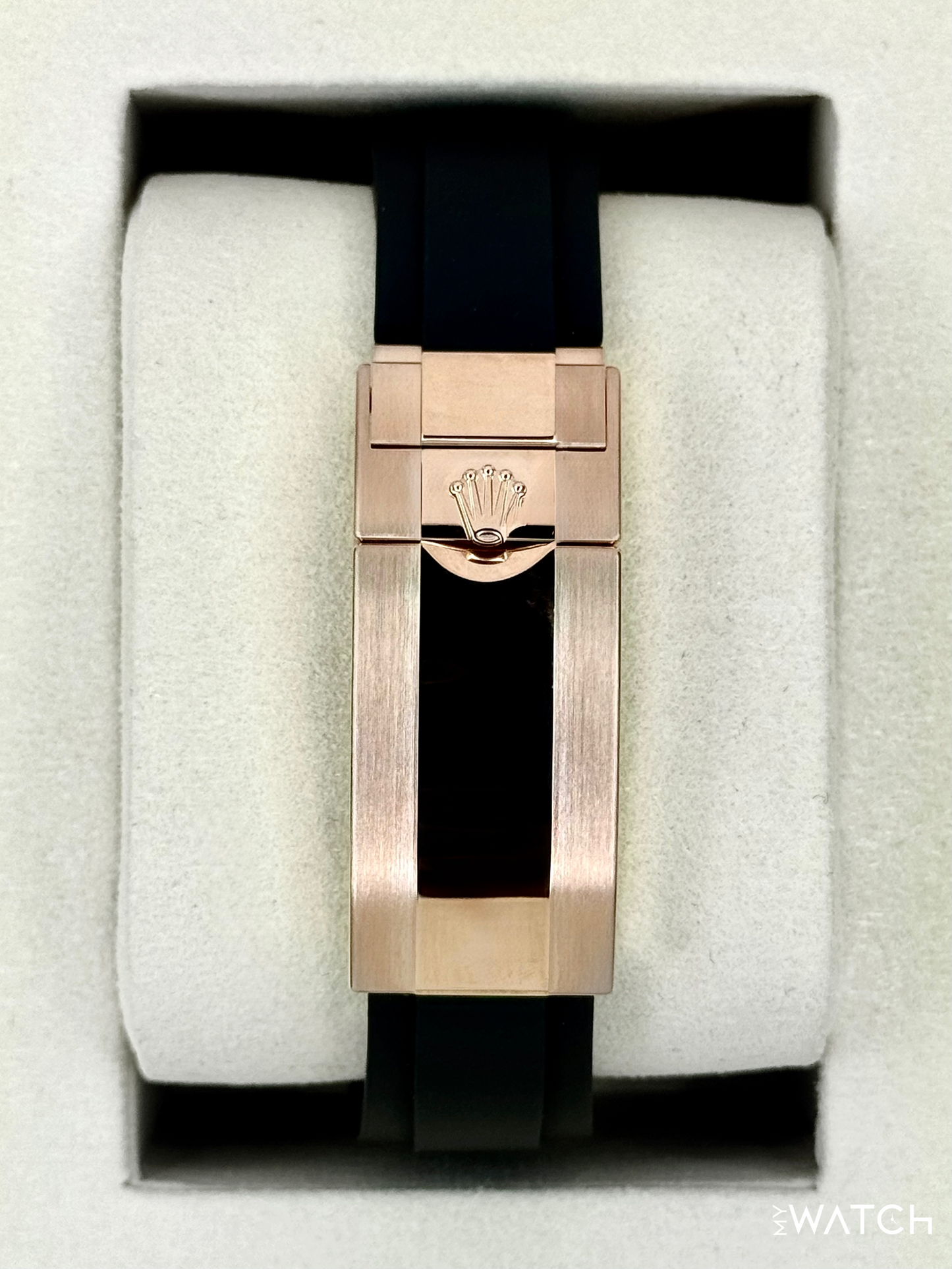 NEW 2025 Rolex Daytona 40mm 126515LN Rose Gold Oysterflex Chocolate Dial - MyWatchLLC