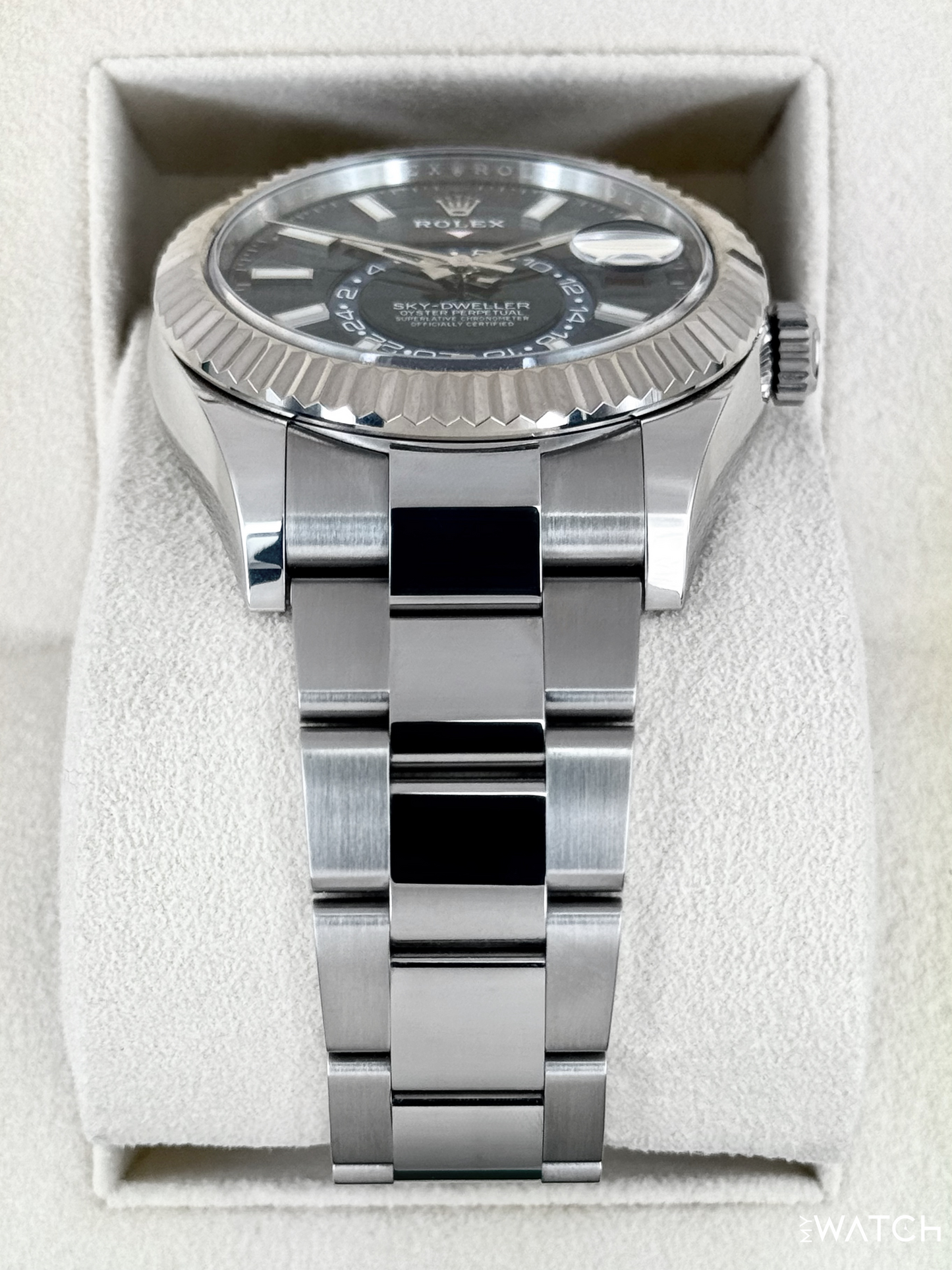 2025 CPO Rolex Sky-Dweller 42mm 326234 Stainless Steel Oyster Blue Dial (CPO)