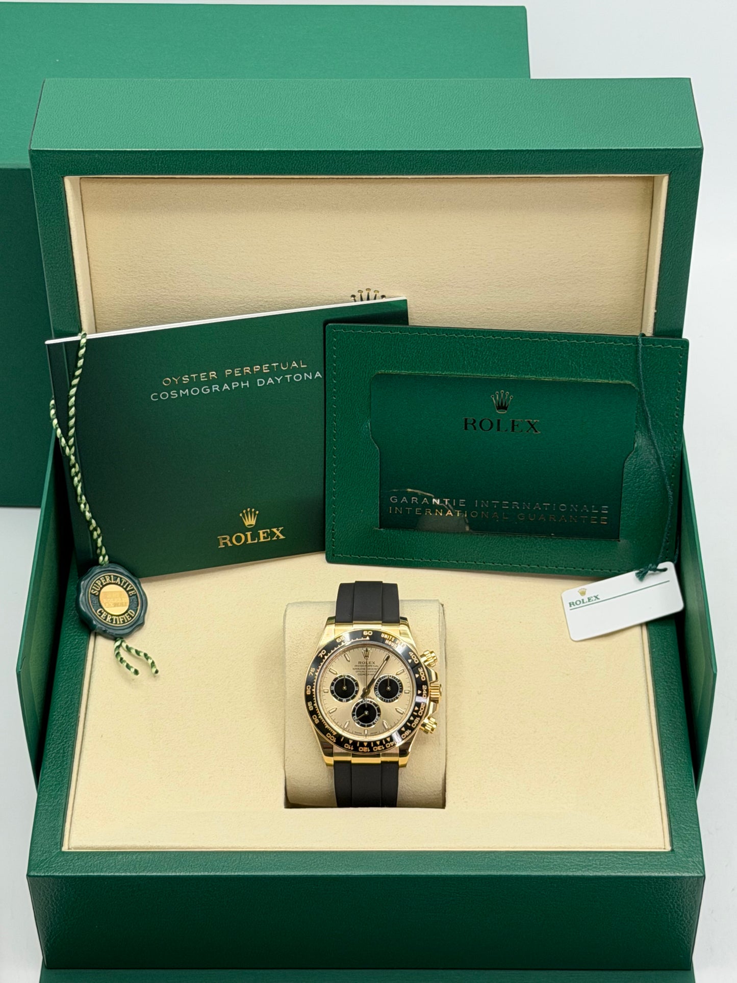 2025 Rolex Daytona 40mm 126518LN Yellow Gold Champagne “Pikachu” Dial