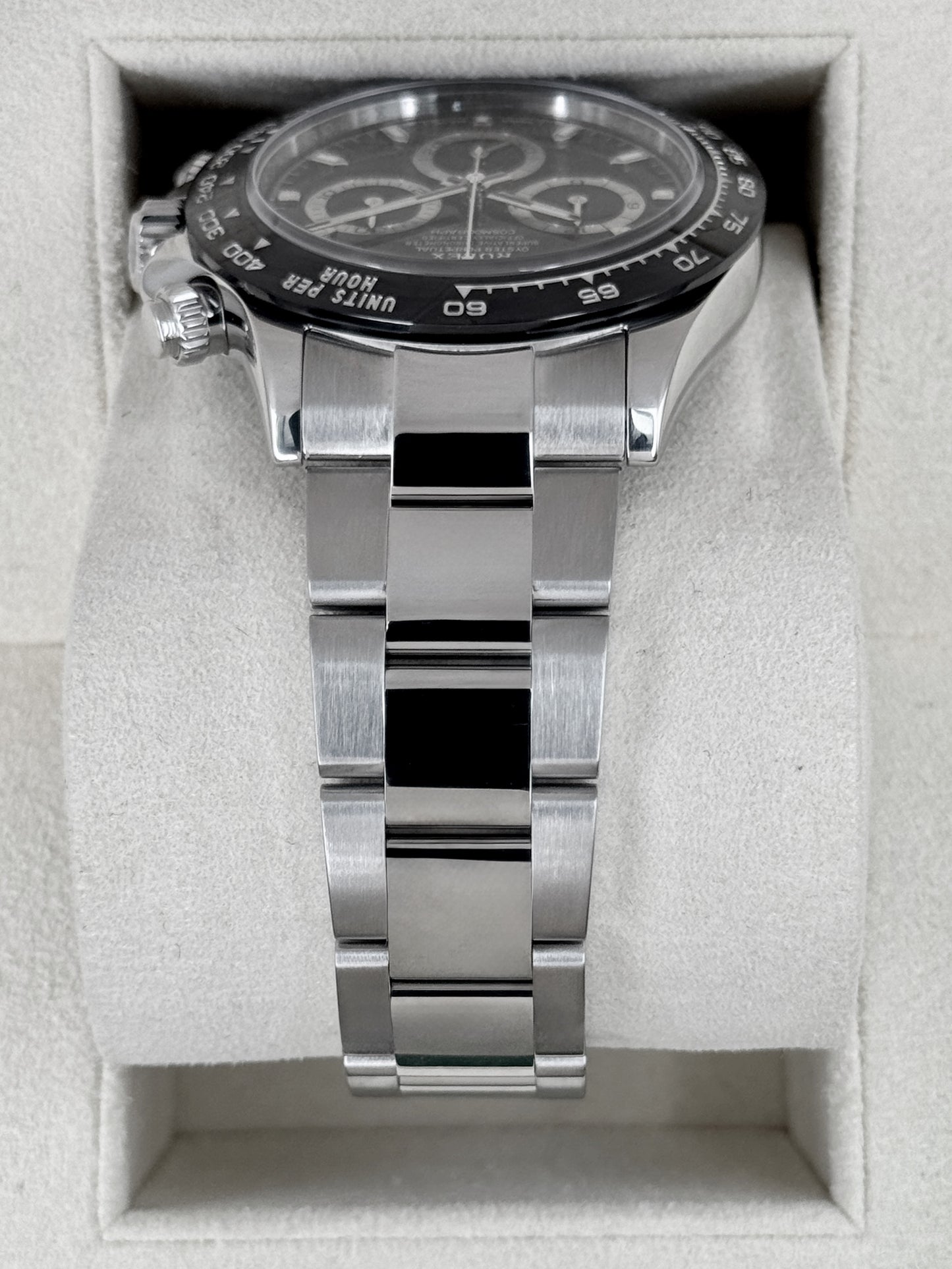 2023 Rolex Daytona 40mm 116500LN Stainless Steel Black Dial