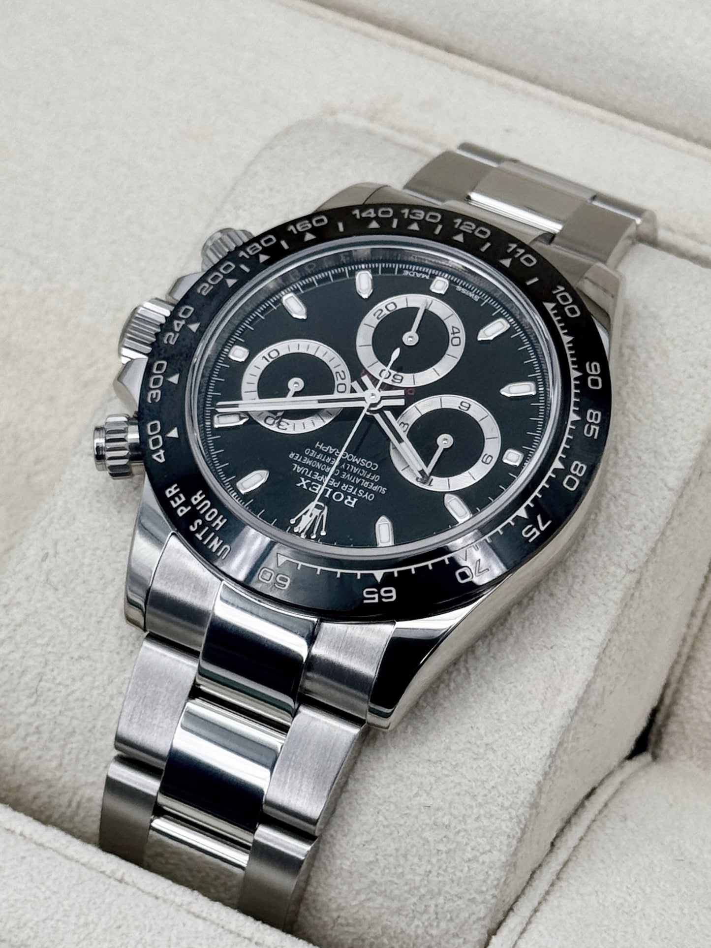 2024 Rolex Daytona 40mm 116500LN Stainless Steel Black Dial